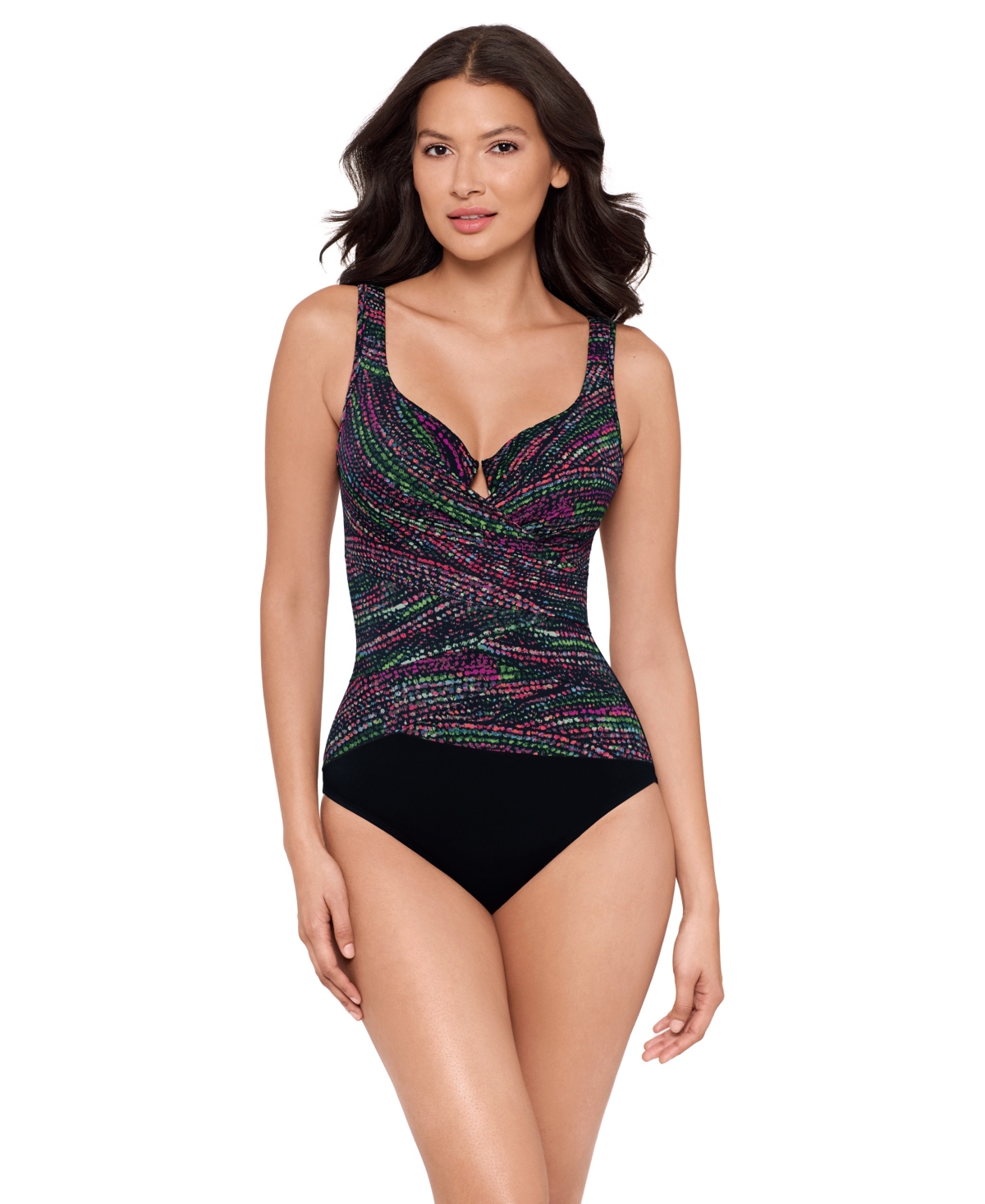 Miraclesuit Women’s Light Show Layered Escape Underwire One-Piece Swimsuit – Light Show Miraclesuit Women’s Light Show Layered Escape Underwire One-Piece Swimsuit – Light Show