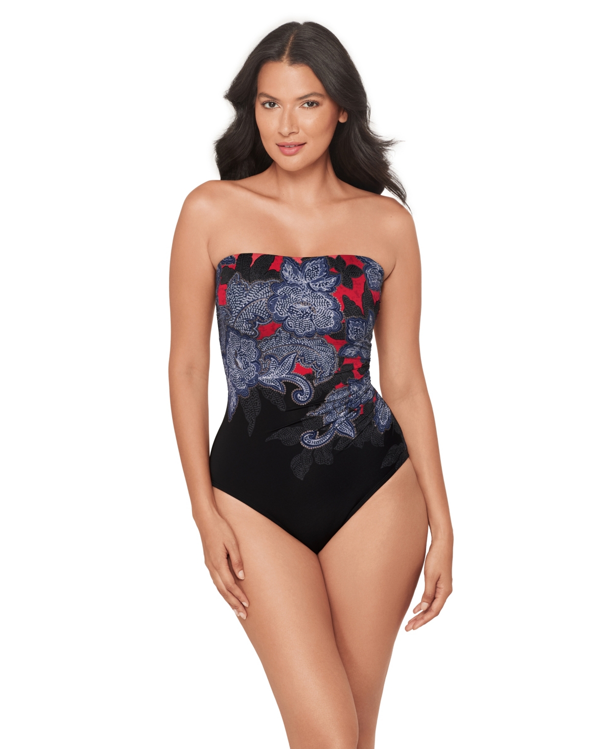 Miraclesuit Women’s Steel Magnolias Avanti Underwire One-Piece Swimsuit – Steel Magnolias Miraclesuit Women’s Steel Magnolias Avanti Underwire One-Piece Swimsuit – Steel Magnolias