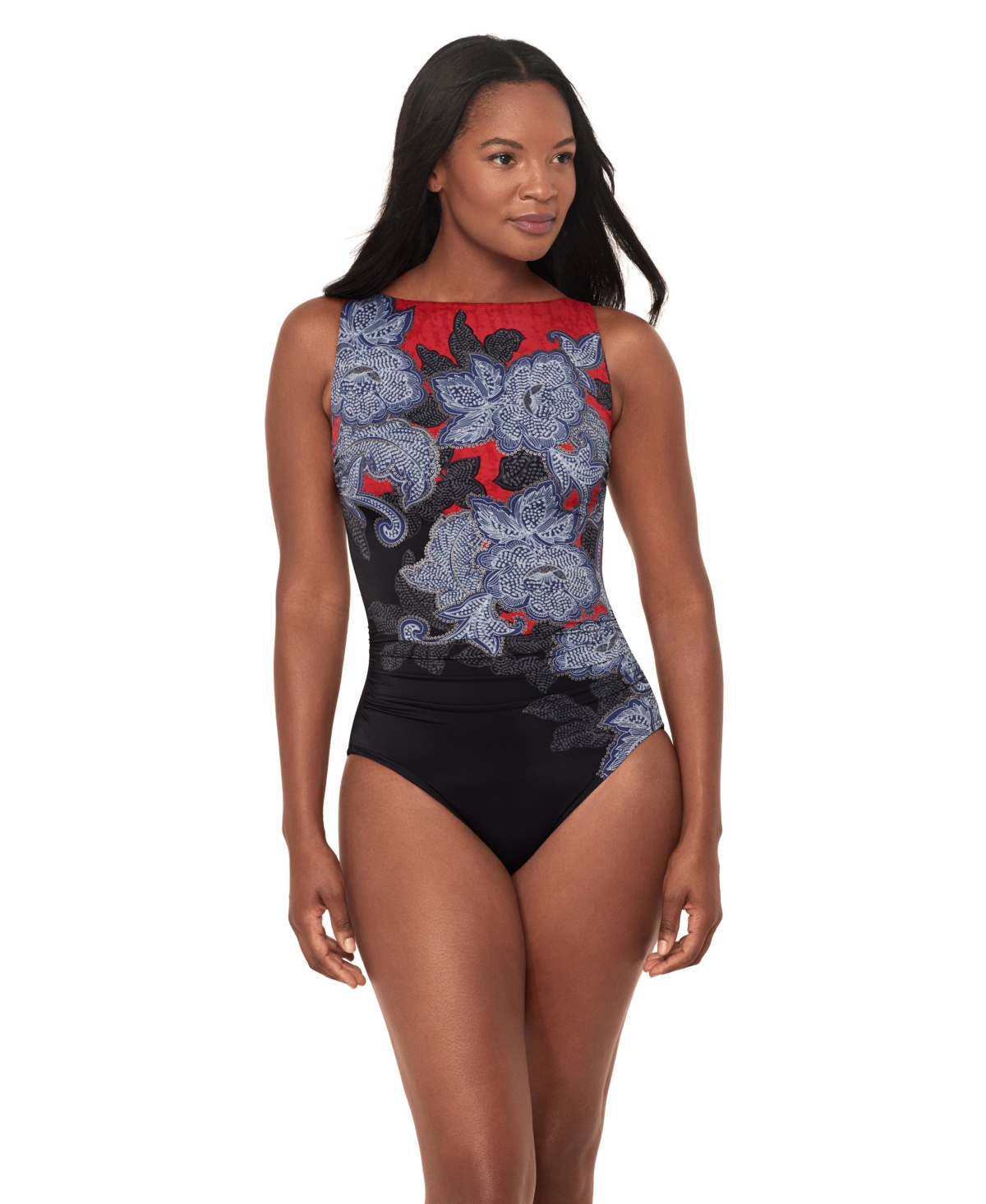 Miraclesuit Women’s Steel Magnolias Regatta Soft-Cup One-Piece Swimsuit – Steel Magnolias Miraclesuit Women’s Steel Magnolias Regatta Soft-Cup One-Piece Swimsuit – Steel Magnolias