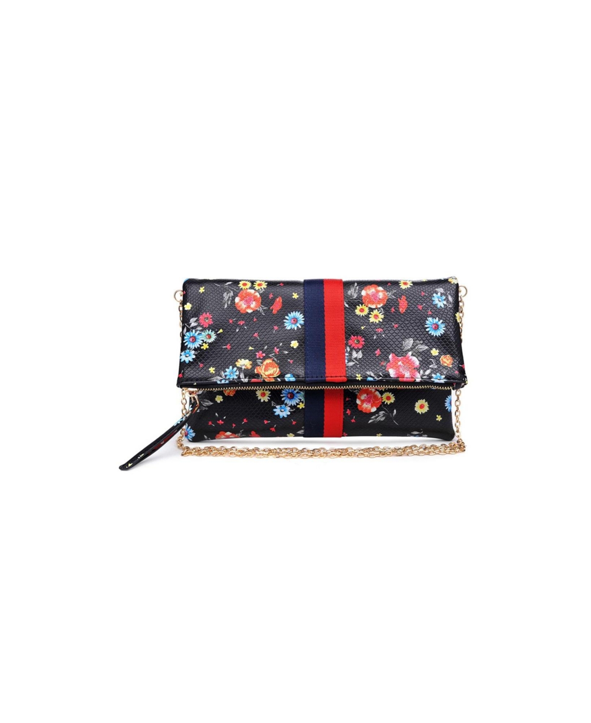Moda Luxe Jules Print Clutch – Black Moda Luxe Jules Print Clutch – Black