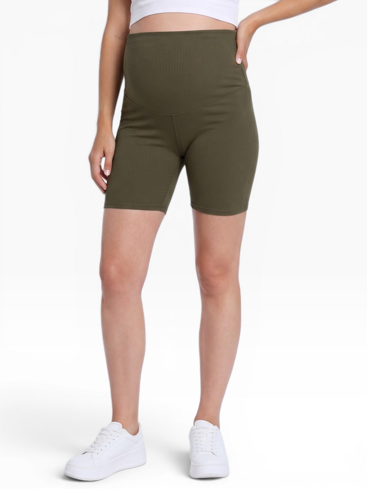 Motherhood Maternity Maternity 6 1/2″ Ribbed Biker Short – Motherhood – Deep depths Motherhood Maternity Maternity 6 1/2″ Ribbed Biker Short – Motherhood – Deep depths