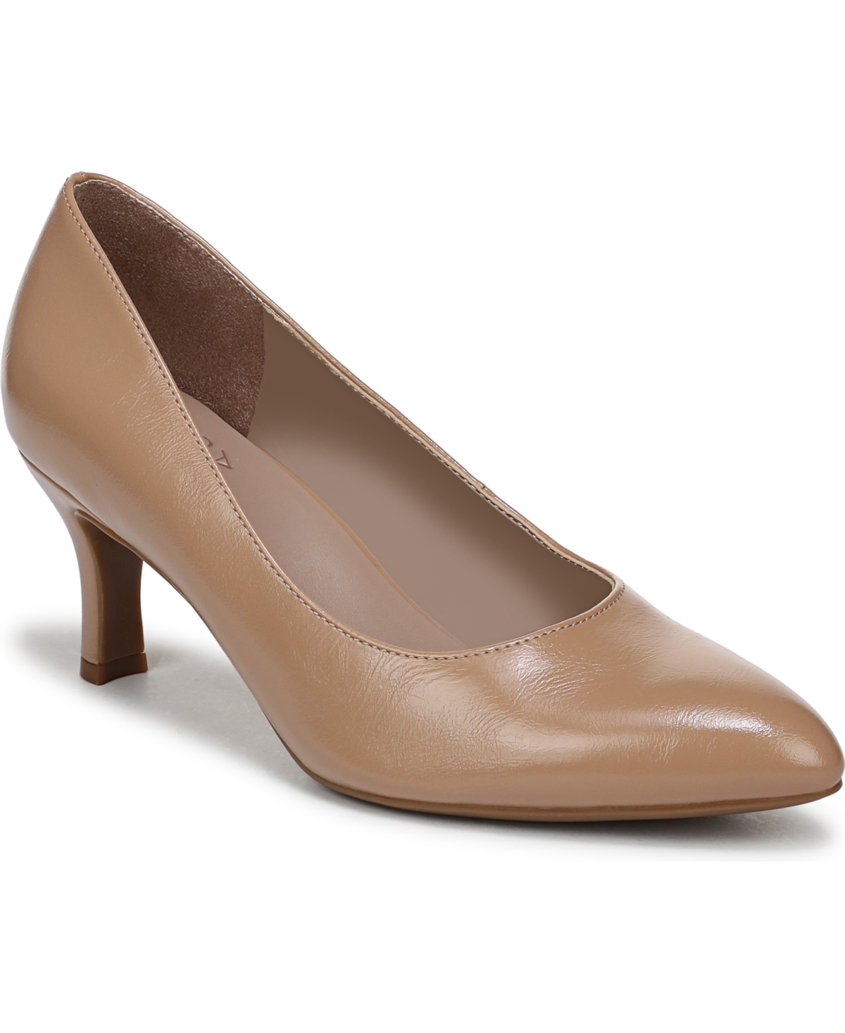 Naturalizer Women’s Flora Pump Shoes – Taupe Faux Leather