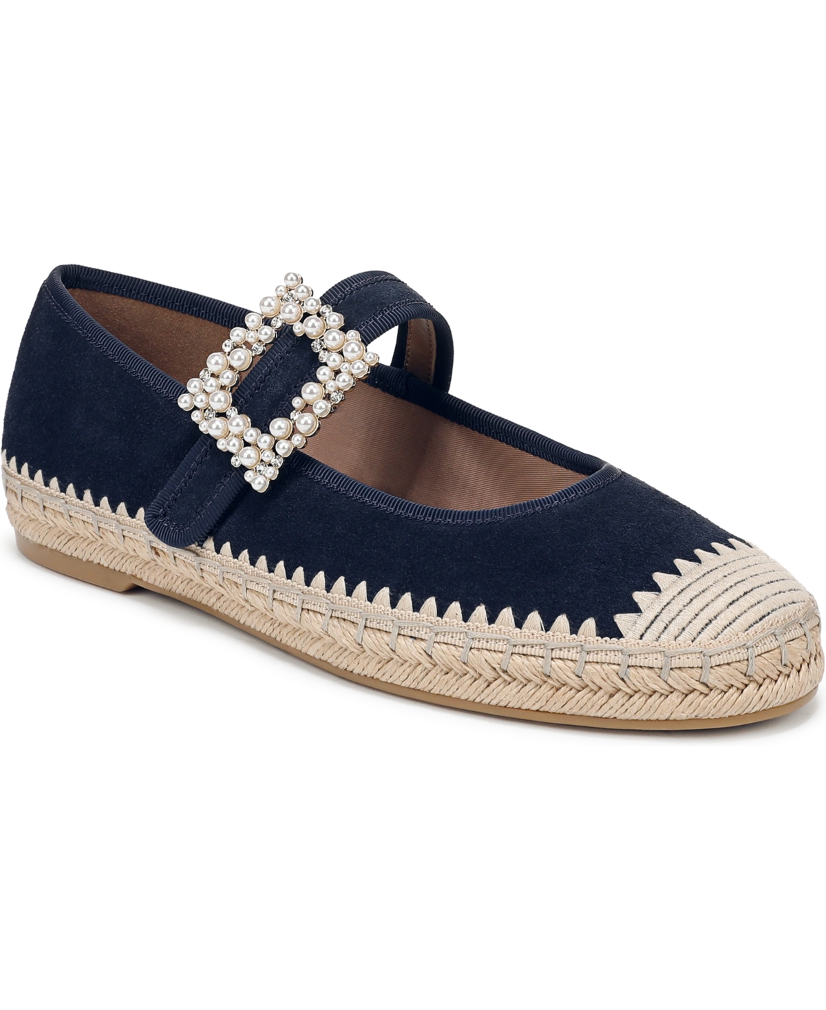Naturalizer Women’s Java Mary Jane Shoes – French Navy Suede Naturalizer Women’s Java Mary Jane Shoes – French Navy Suede