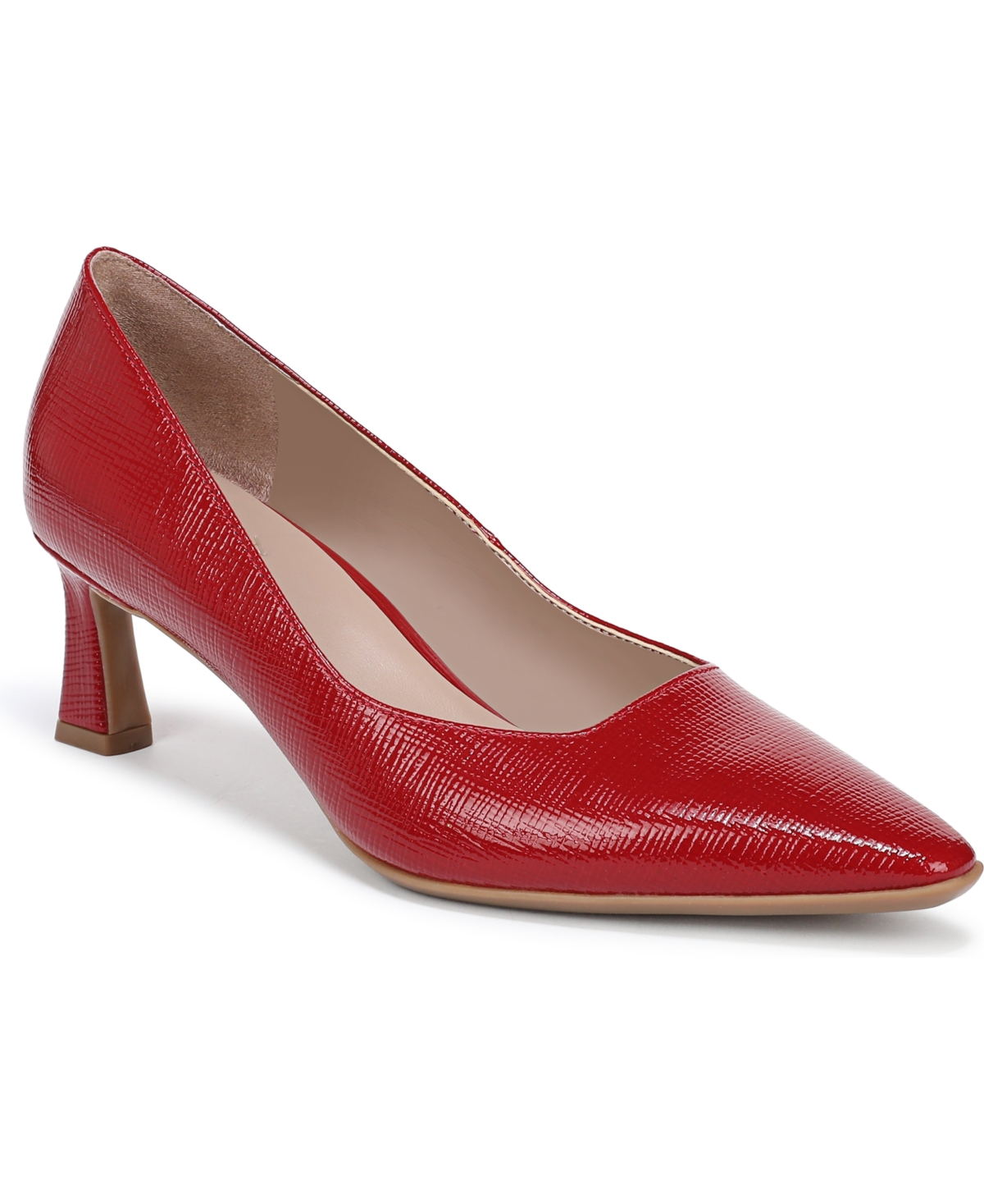 Naturalizer Women’s Tylan Point Toe Pump Shoes – Heart Flame Red Faux Leather Naturalizer Women’s Tylan Point Toe Pump Shoes – Heart Flame Red Faux Leather