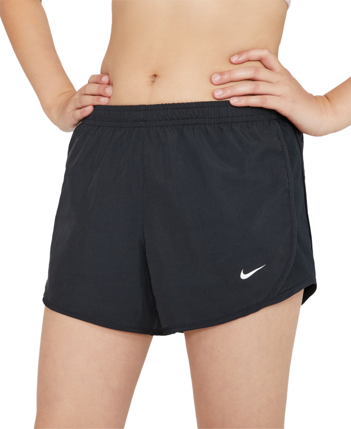 Nike Big Girls Dri-Fit Tempo Running Shorts – Black Nike Big Girls Dri-Fit Tempo Running Shorts – Black