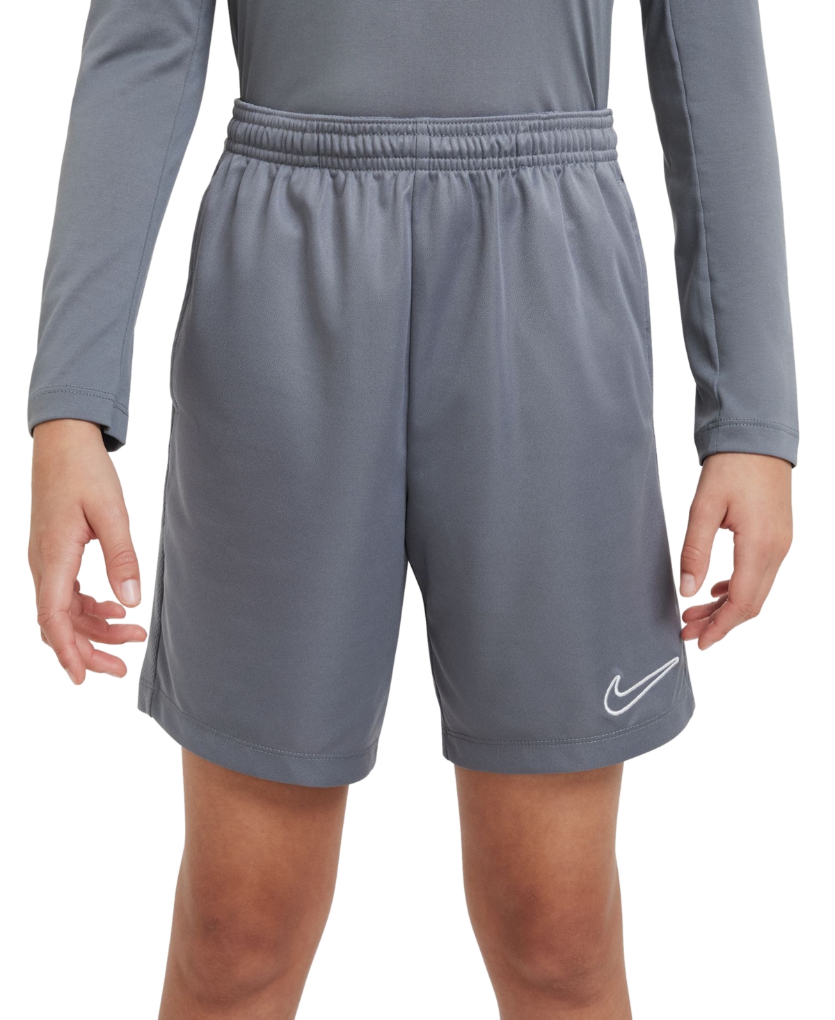 Nike Big Kids Trophy23 Dri-fit 7″ Training Shorts – Smoke Grey