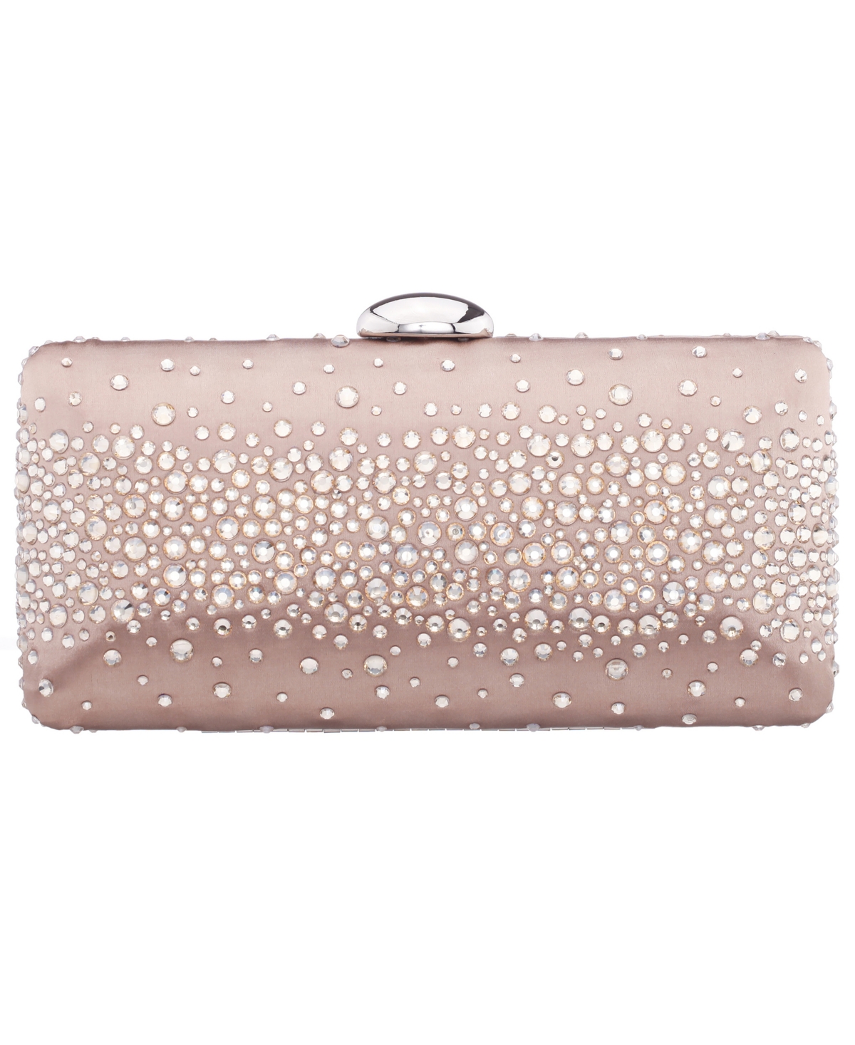Nina Crystal Scatter Pattern Minaudiere Small Clutch Handbag – Honey Nina Crystal Scatter Pattern Minaudiere Small Clutch Handbag – Honey