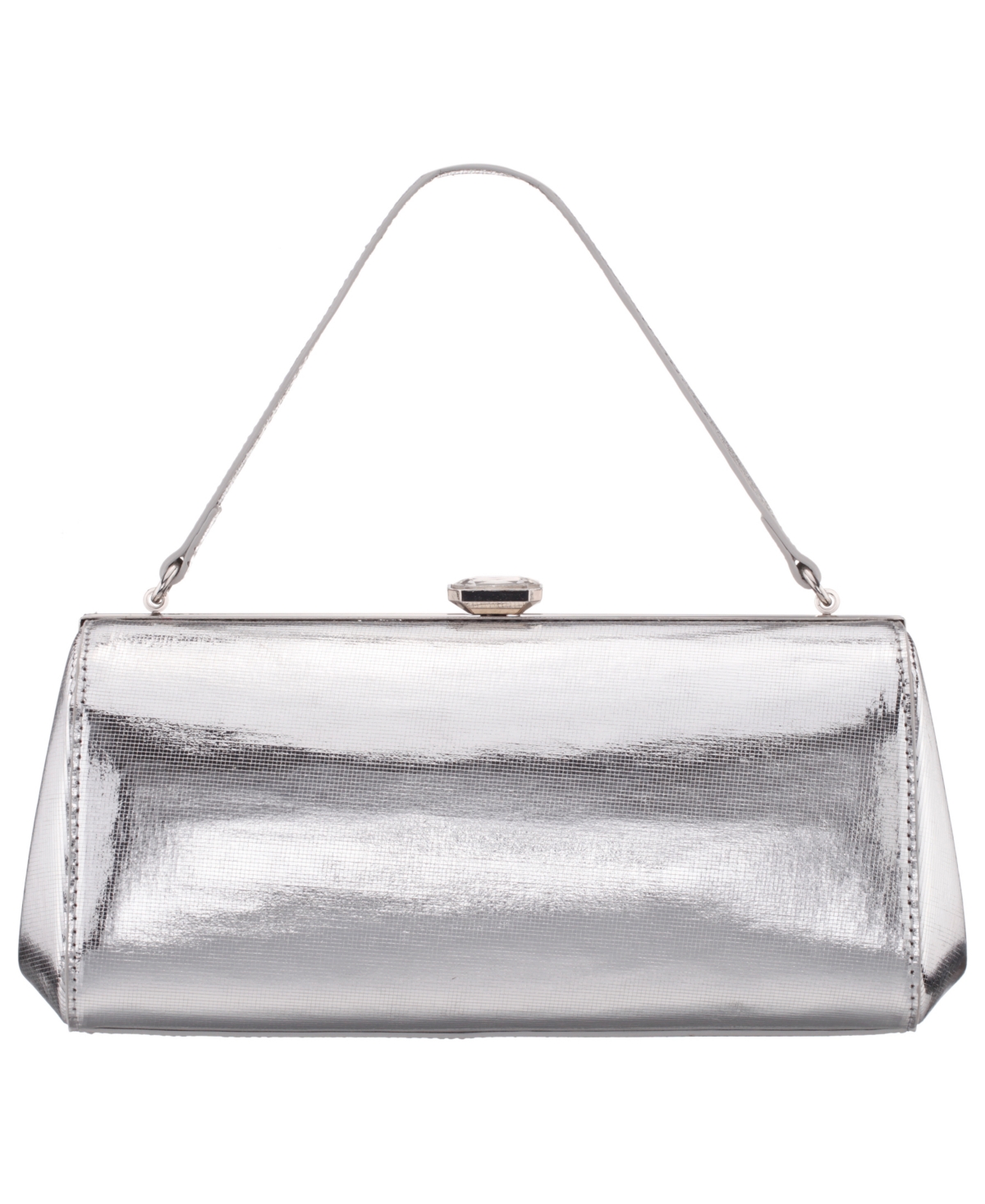 Nina Delsie Vintage Style Doctor Small Frame Handbag – Silver Nina Delsie Vintage Style Doctor Small Frame Handbag – Silver