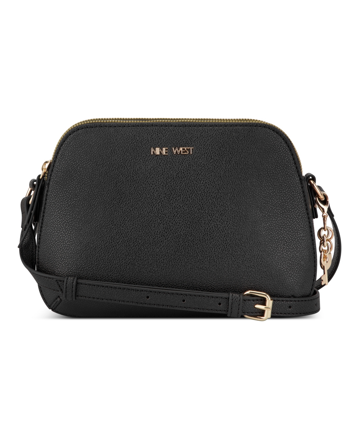 Nine West Cibrina Dome Crossbody Bag – Black