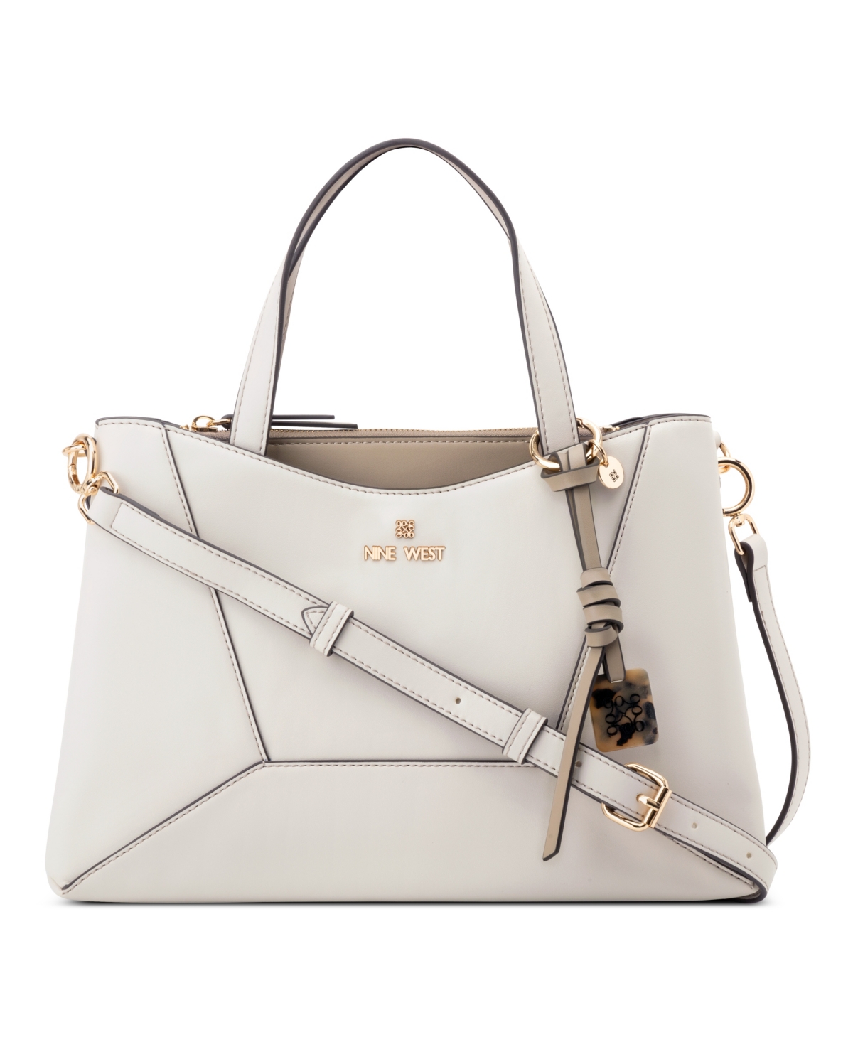 Nine West Deacon Triple Compartment Large Shoulder Bag – Milkpumic