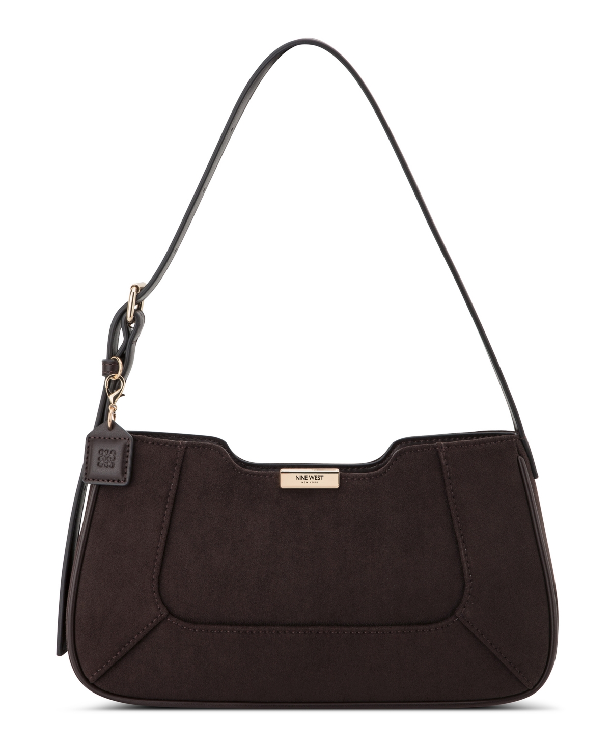 Nine West Marly Small Shoulder Handbag – Espresso Nine West Marly Small Shoulder Handbag – Espresso