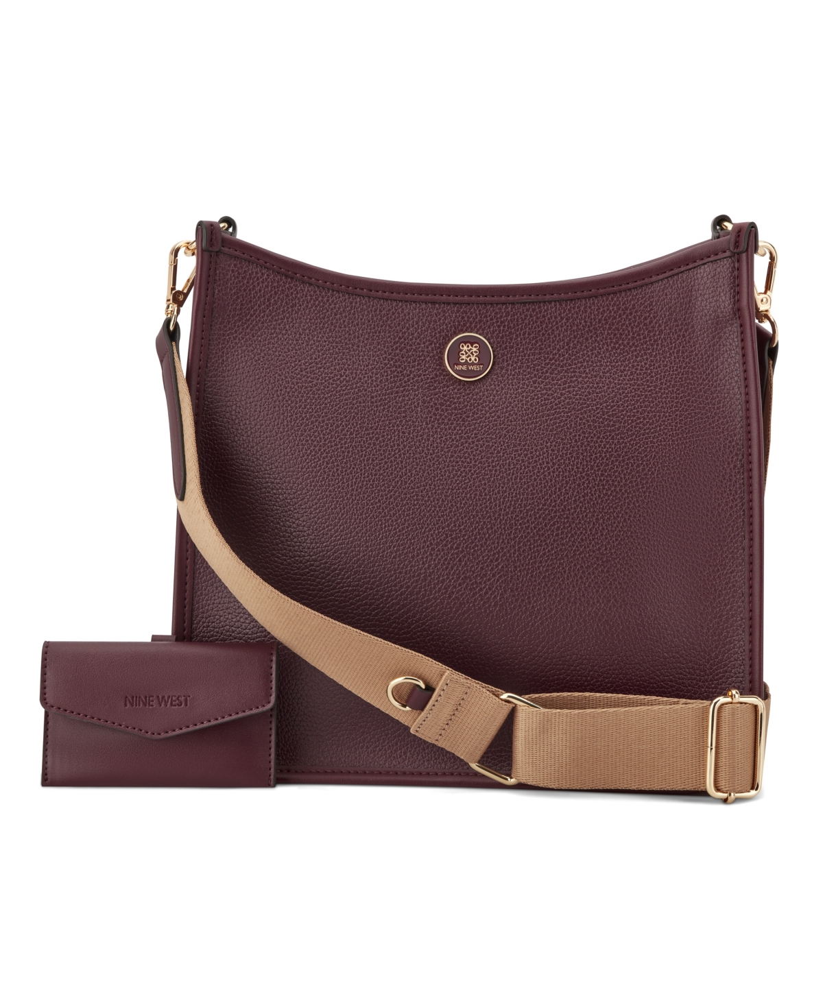 Nine West Nalini Medium Card Case Crossbody Bag – Boysenberry Nine West Nalini Medium Card Case Crossbody Bag – Boysenberry