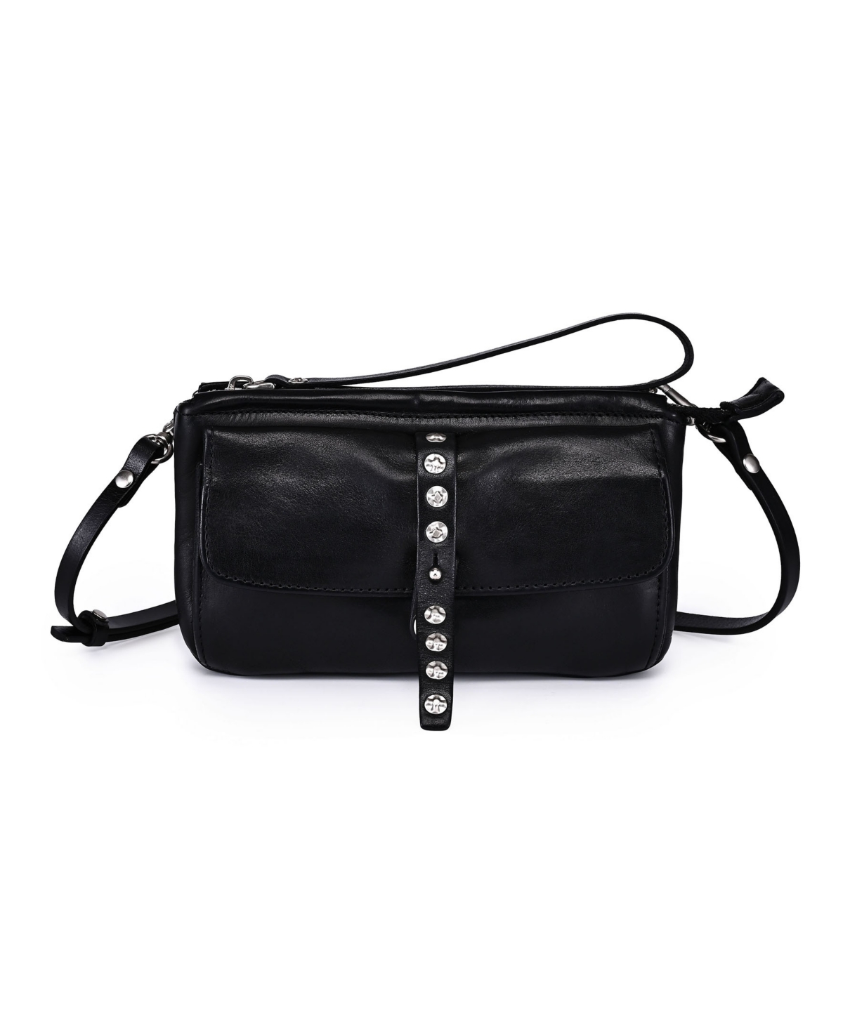 Old Trend Monarda Small Crossbody Bag – Midnight Black