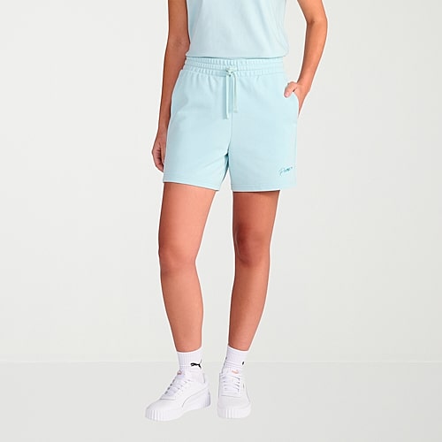 PUMA Womens 5″ Adjustable Waist Drawstring Waist Active Pull-On Short, X-small, Blue