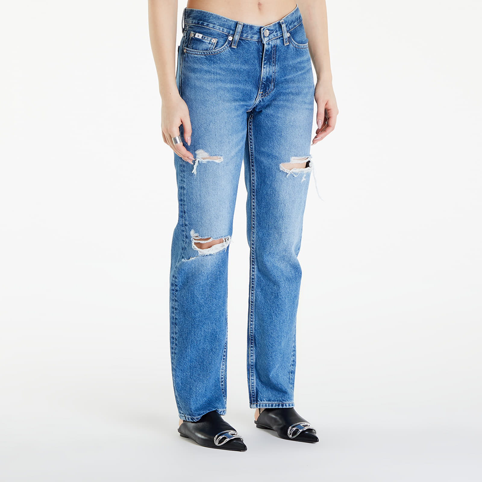 Pants Calvin Klein Jeans Low Rise Straight Jeans Denim Medium W30/L30 Pants Calvin Klein Jeans Low Rise Straight Jeans Denim Medium W30/L30