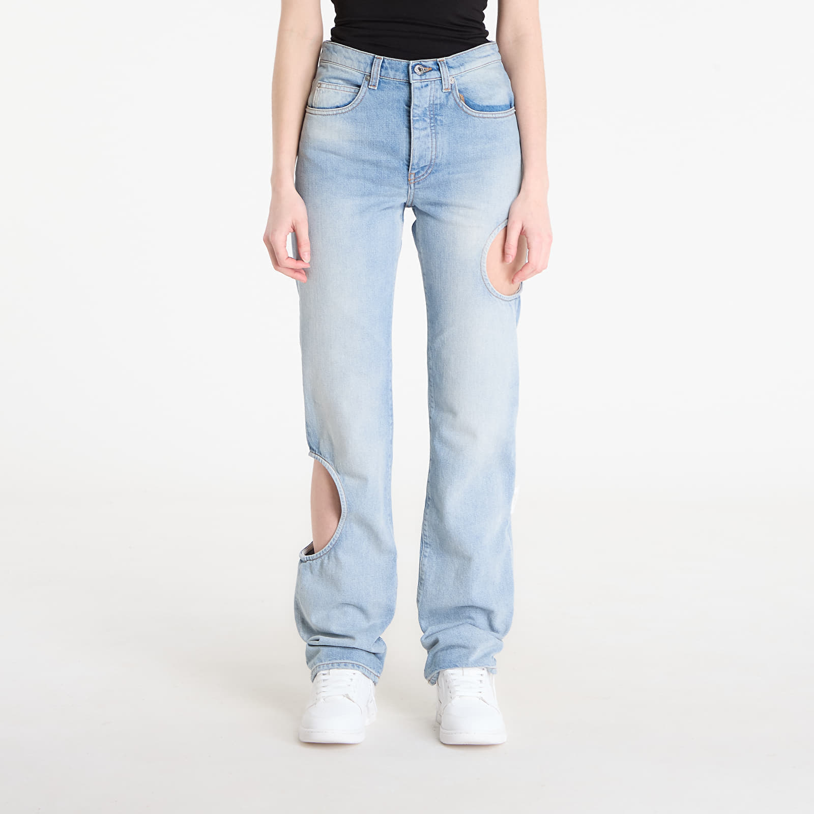 Pants Off-White New Meteor Denim Pants Bleach/ No Color 28 Pants Off-White New Meteor Denim Pants Bleach/ No Color 28