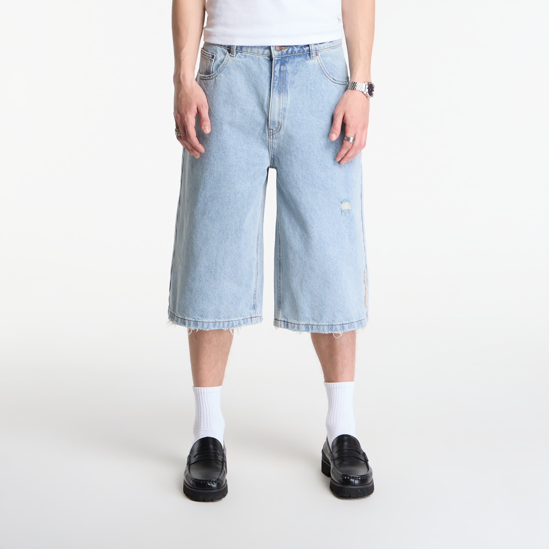 Playboy x FTSHP Denim Jorts UNISEX Blue 34
