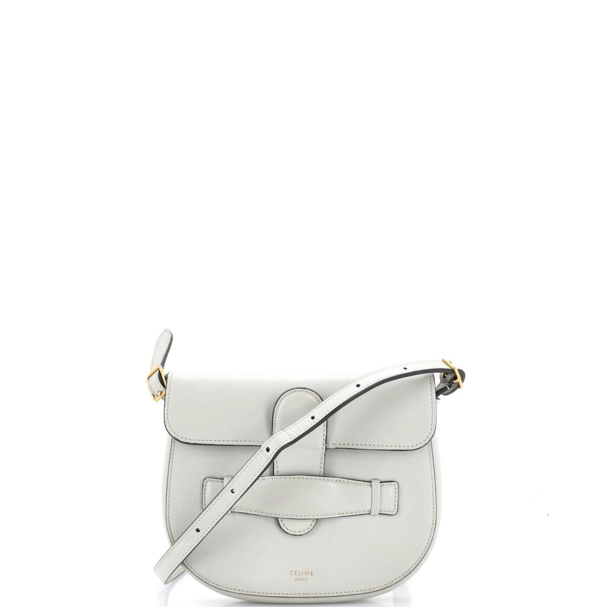 Pre-Owned Celine Mini Symmetrical Shoulder Bag Leather – Natural Pre-Owned Celine Mini Symmetrical Shoulder Bag Leather – Natural