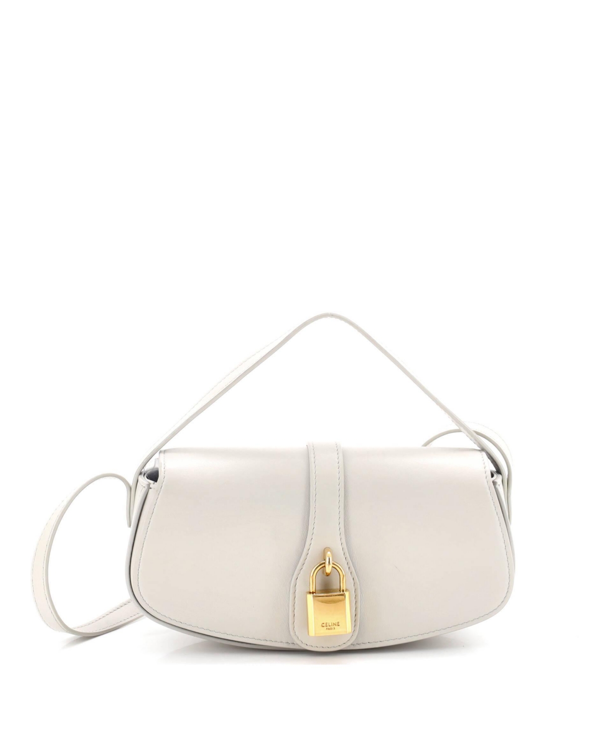 Pre-Owned Celine Tabou Clutch with Strap Smooth Calfskin – Natural Pre-Owned Celine Tabou Clutch with Strap Smooth Calfskin – Natural