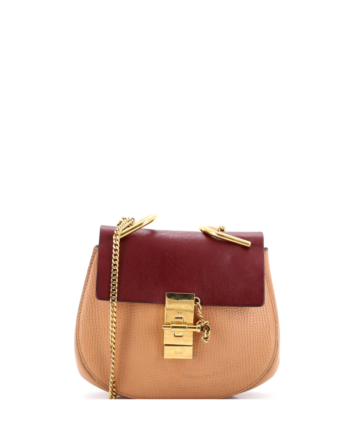 Pre-Owned Chloe Mini Drew Crossbody Bag Leather – Black Pre-Owned Chloe Mini Drew Crossbody Bag Leather – Black