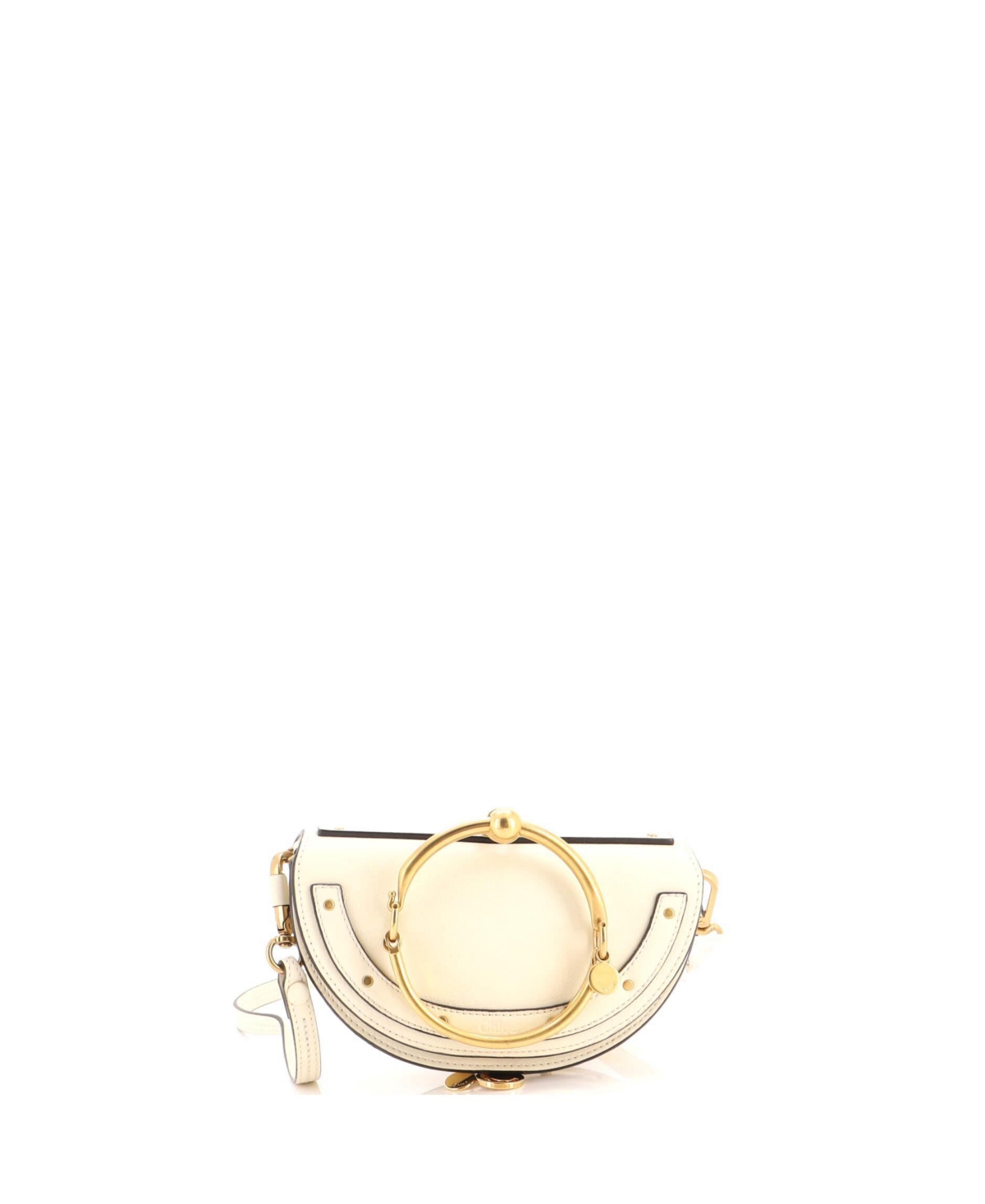 Pre-Owned Chloe Mini Nile Crossbody Bag Leather – Natural
