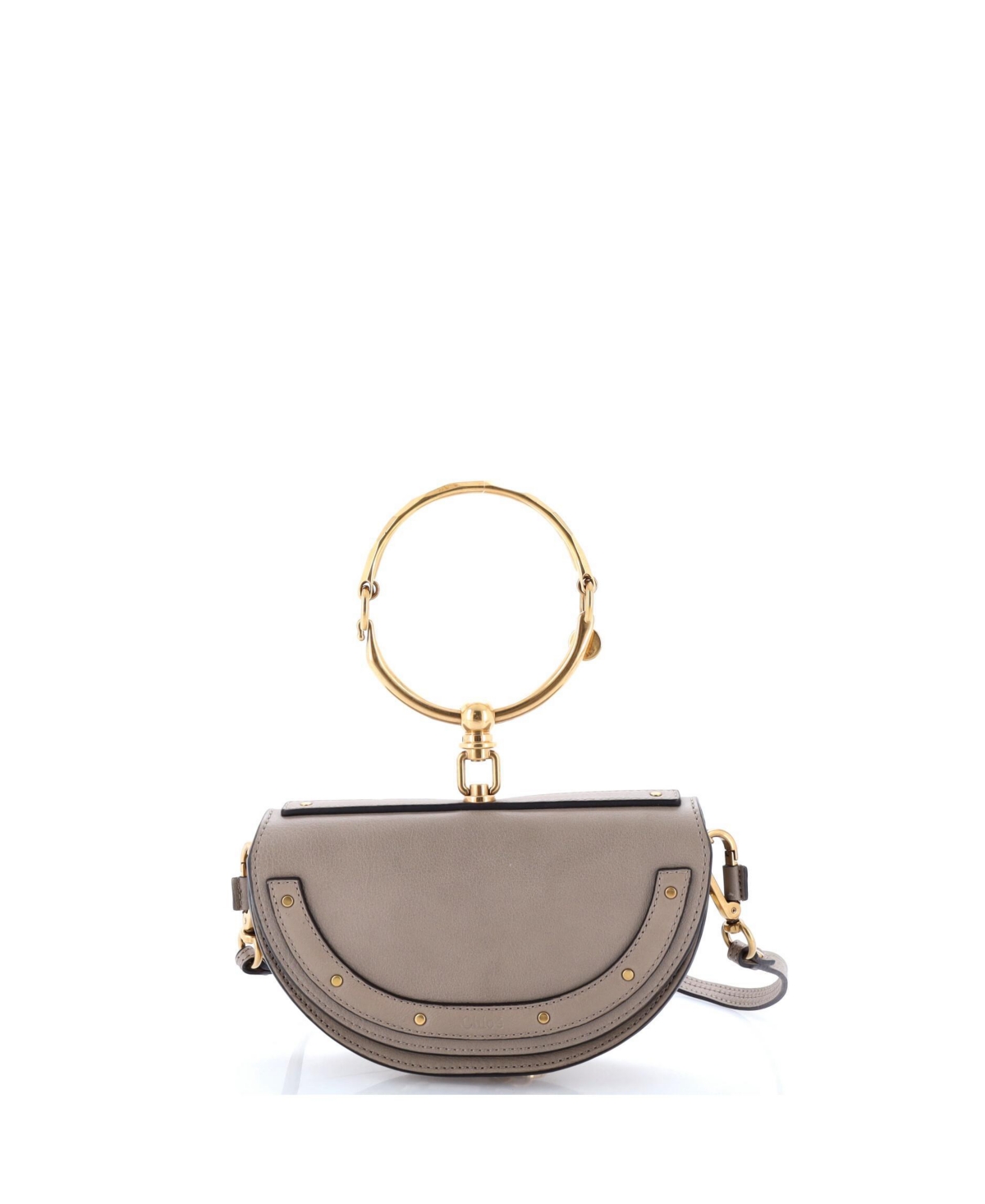 Pre-Owned Chloe Mini Nile Crossbody Bag Leather – Natural