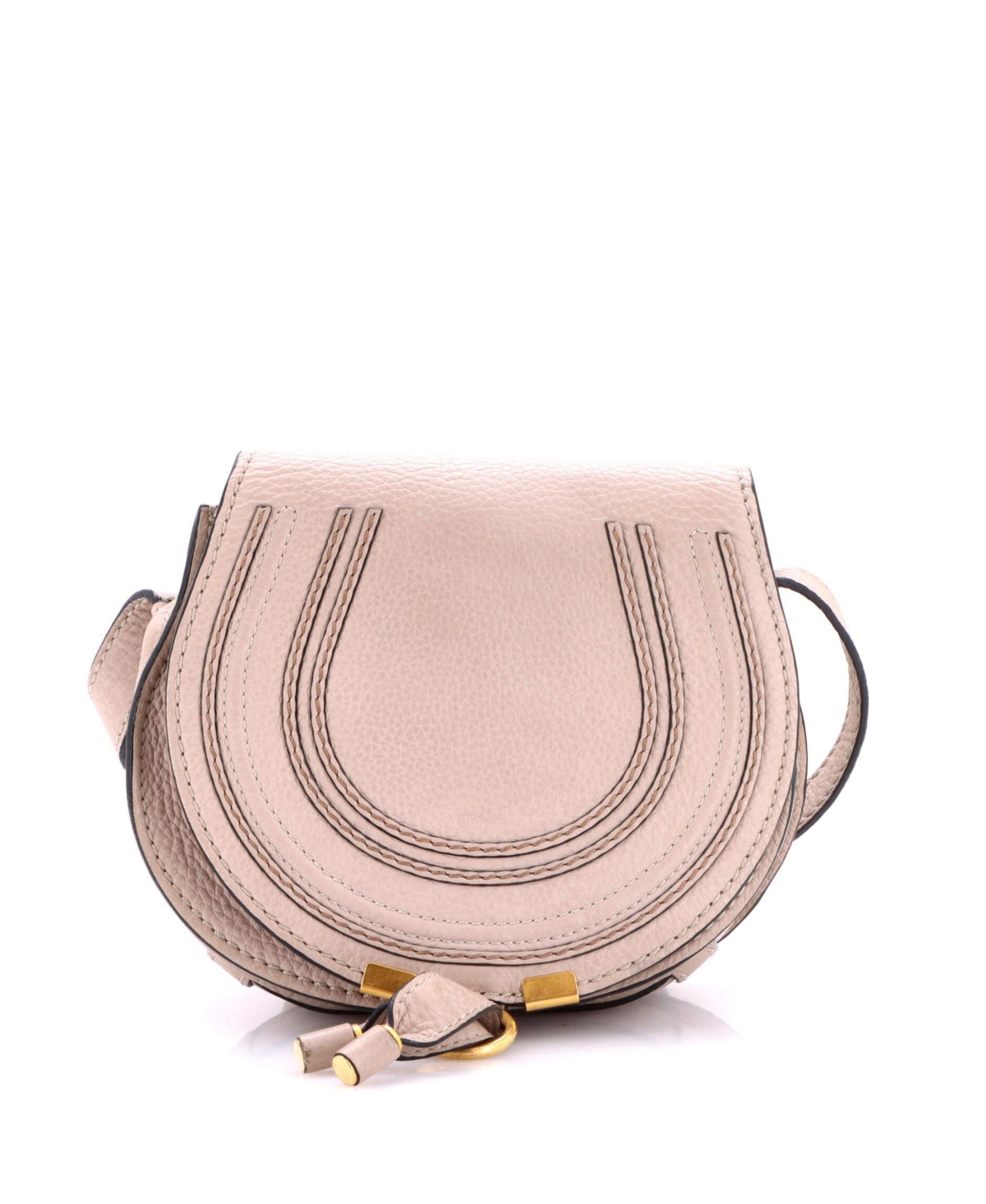 Pre-Owned Chloe Small Marcie Crossbody Bag Leather – Pink Pre-Owned Chloe Small Marcie Crossbody Bag Leather – Pink