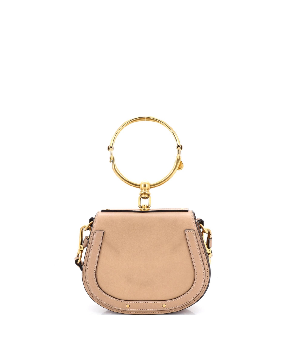 Pre-Owned Chloe Small Nile Crossbody Bag Leather – Natural