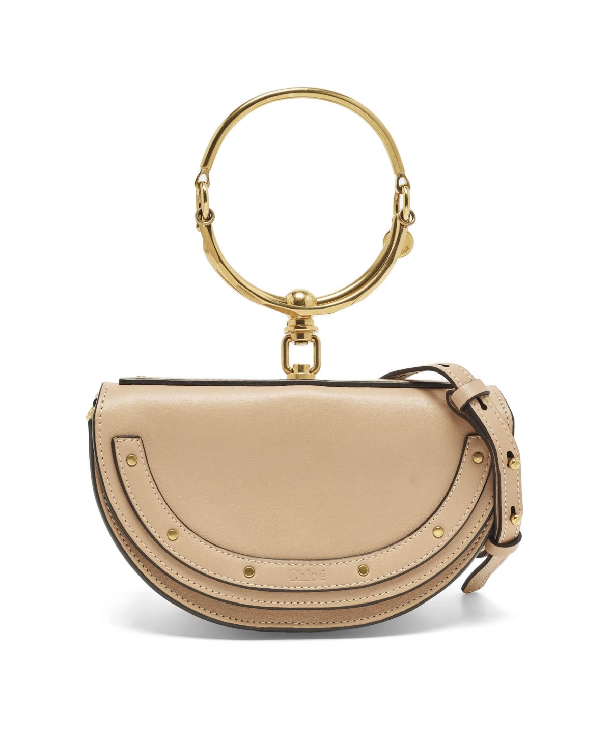 Pre-Owned Chloe Women’s Nile Bracelet Small Leather Crossbody Bag Pre-Owned Chloe Women’s Nile Bracelet Small Leather Crossbody Bag