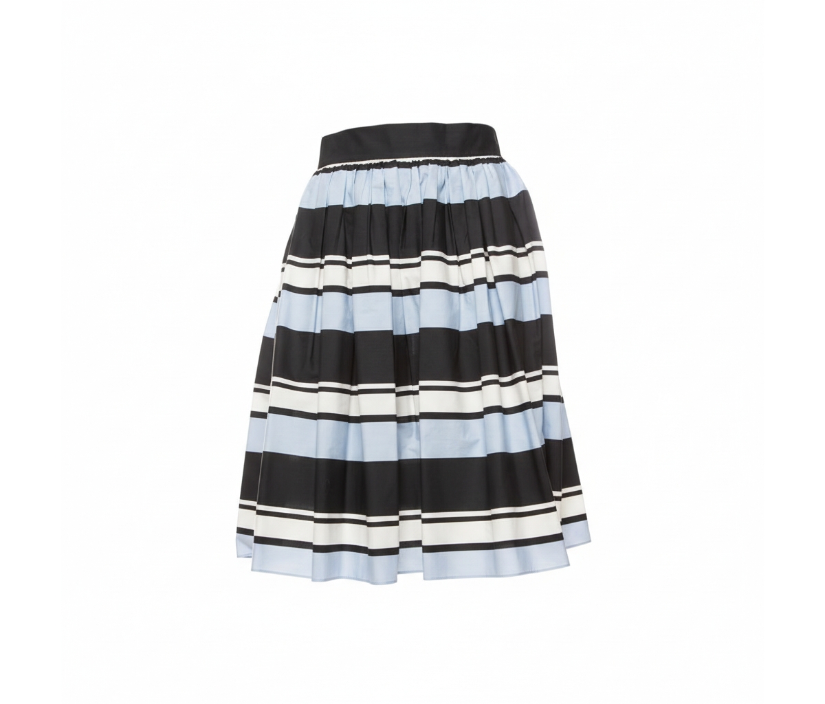 Pre-Owned Dolce & Gabbana Women’s Pre-Owned Dolce and Gabbana Blue Striped Cotton Flared Mini Skirt Pre-Owned Dolce & Gabbana Women’s Pre-Owned Dolce and Gabbana Blue Striped Cotton Flared Mini Skirt