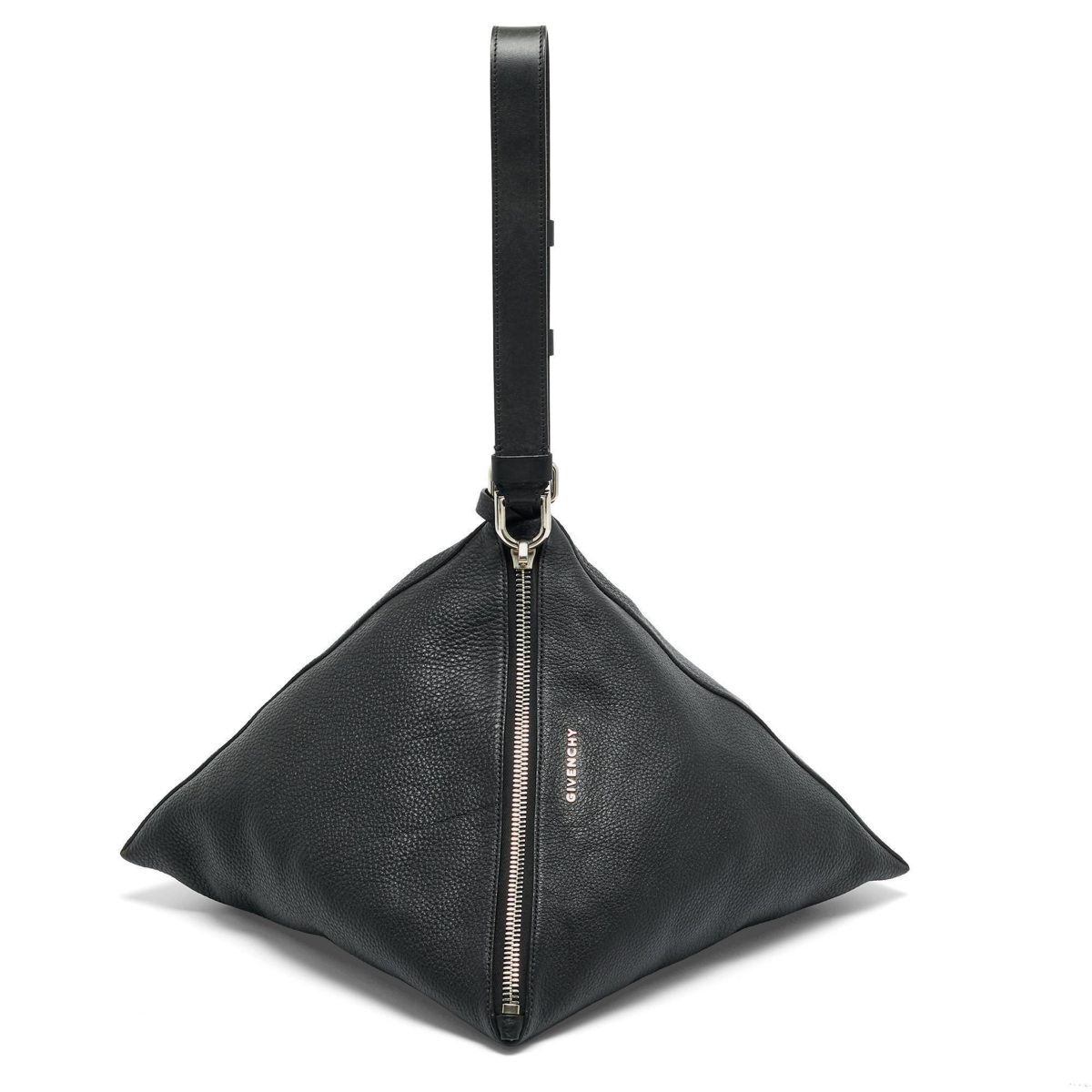 Pre-Owned Givenchy Women’s Triangle Large Leather Shoulder Bag Pre-Owned Givenchy Women’s Triangle Large Leather Shoulder Bag