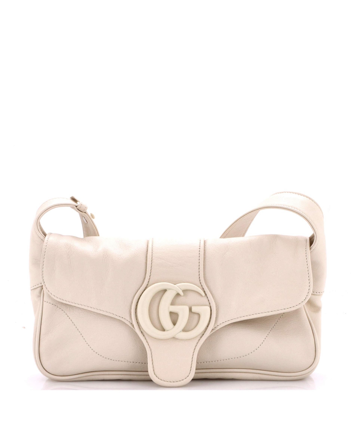 Pre-Owned Gucci Small Monochrome Aphrodite Shoulder Bag Leather – Pink Pre-Owned Gucci Small Monochrome Aphrodite Shoulder Bag Leather – Pink
