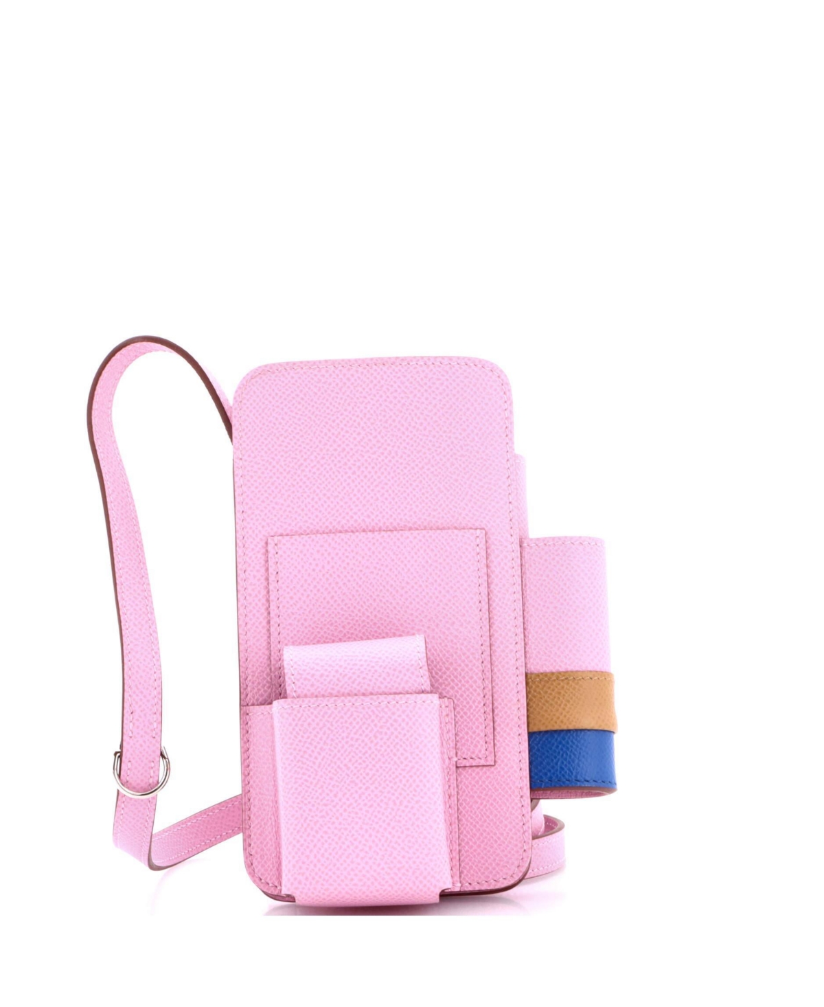 Pre-Owned HERMES Hermesway Phone Case Crossbody Bag Epsom – Pink