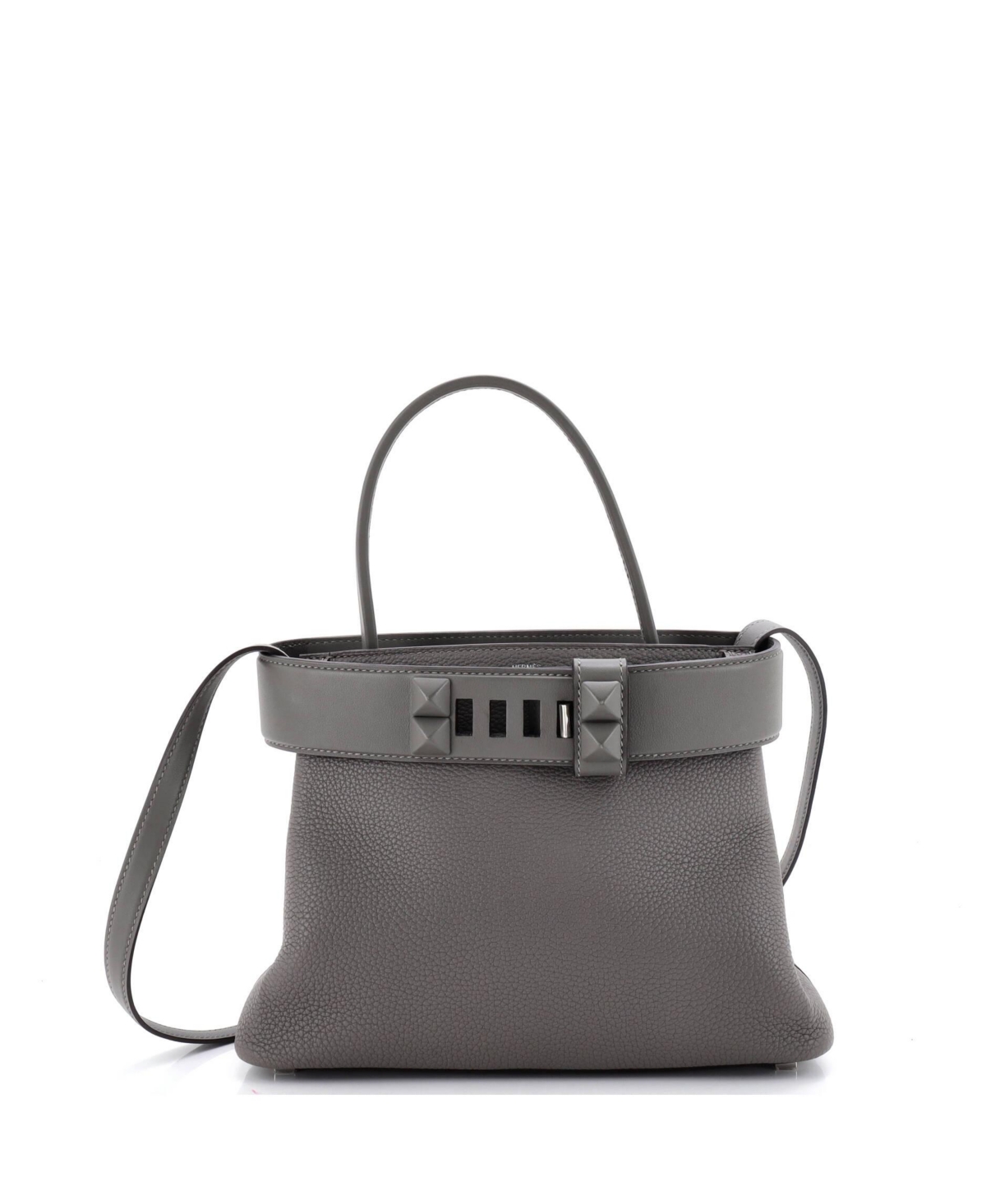 Pre-Owned HERMES Medor Handbag Togo – Grey Pre-Owned HERMES Medor Handbag Togo – Grey