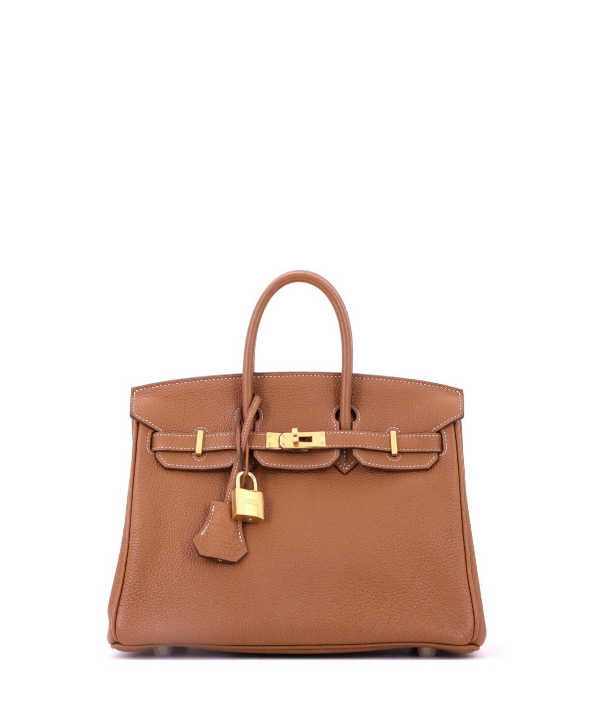 Pre-Owned Hermes Birkin 25 Handbag Brown Togo with Gold Hardware – Brown Pre-Owned Hermes Birkin 25 Handbag Brown Togo with Gold Hardware – Brown