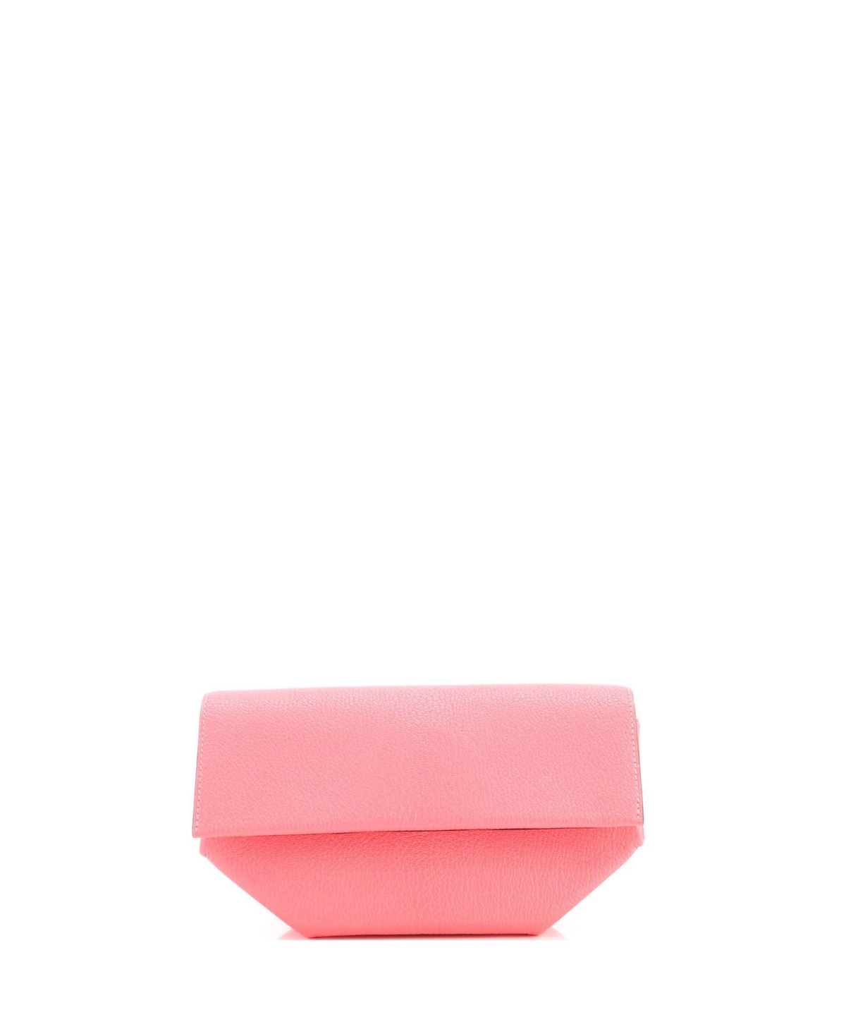Pre-Owned Hermes Opli Clutch Leather – Pink Pre-Owned Hermes Opli Clutch Leather – Pink