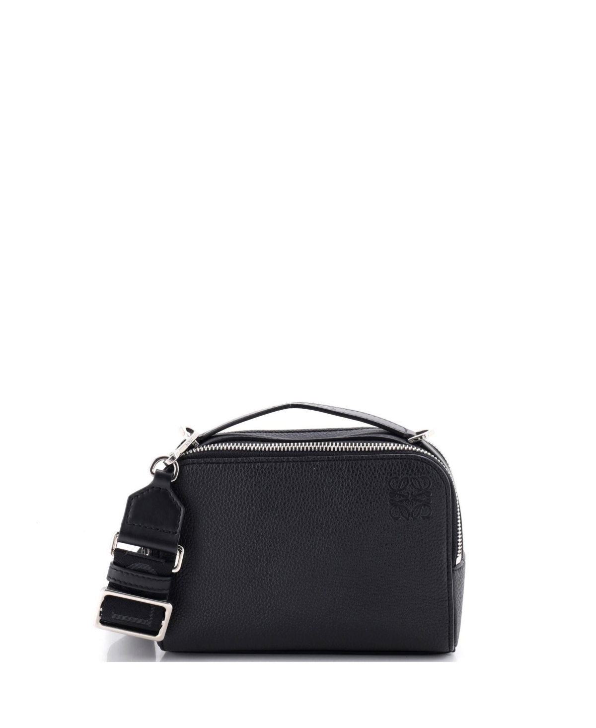 Pre-Owned Loewe Mini Camera Crossbody Bag Leather – Black Pre-Owned Loewe Mini Camera Crossbody Bag Leather – Black