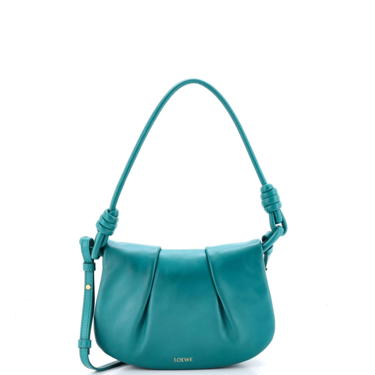 Pre-Owned Loewe Paseo Shoulder Bag Leather – Blue Pre-Owned Loewe Paseo Shoulder Bag Leather – Blue