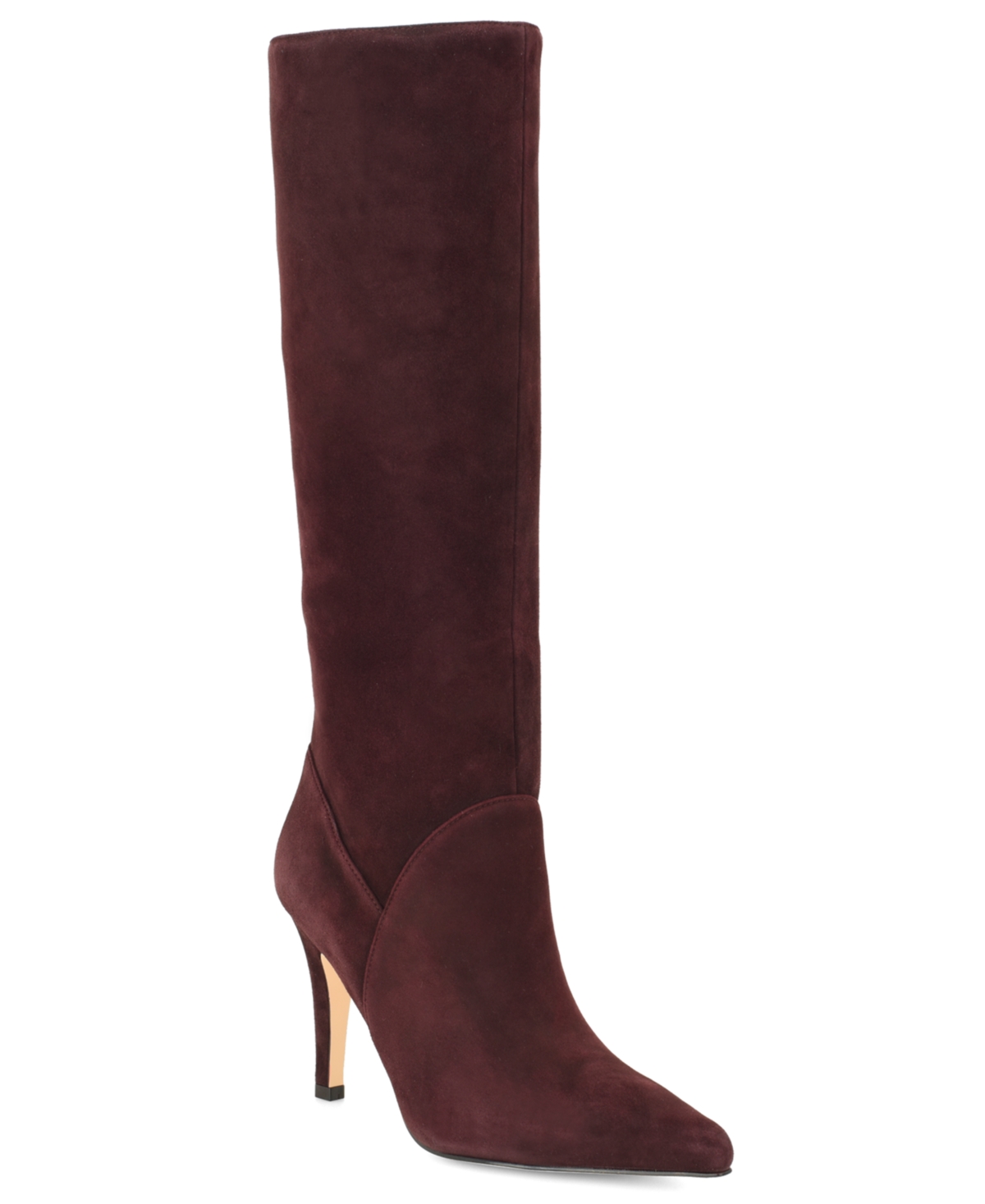 Nine West Women’s Korin Pointed Toe Tall Dress Boots – Burgundy Suede Nine West Women’s Korin Pointed Toe Tall Dress Boots – Burgundy Suede