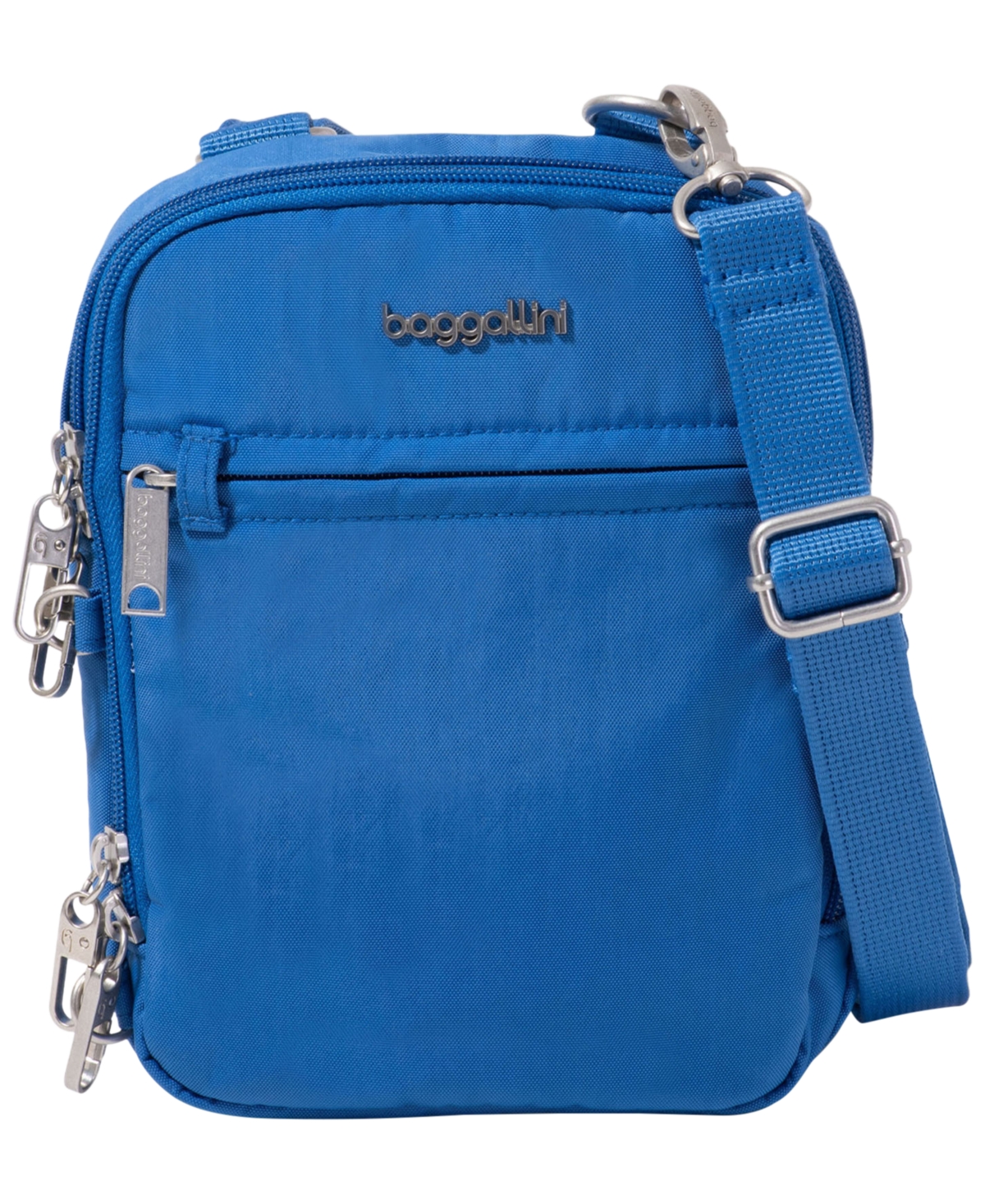 Baggallini Classic Anti-Theft Mini Crossbody Handbag – Lapis Baggallini Classic Anti-Theft Mini Crossbody Handbag – Lapis
