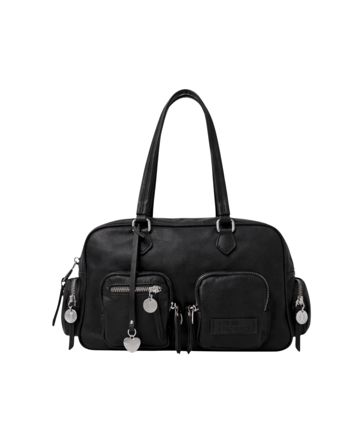 Urban Originals Empower Medium Shoulder Handbag – Black Urban Originals Empower Medium Shoulder Handbag – Black