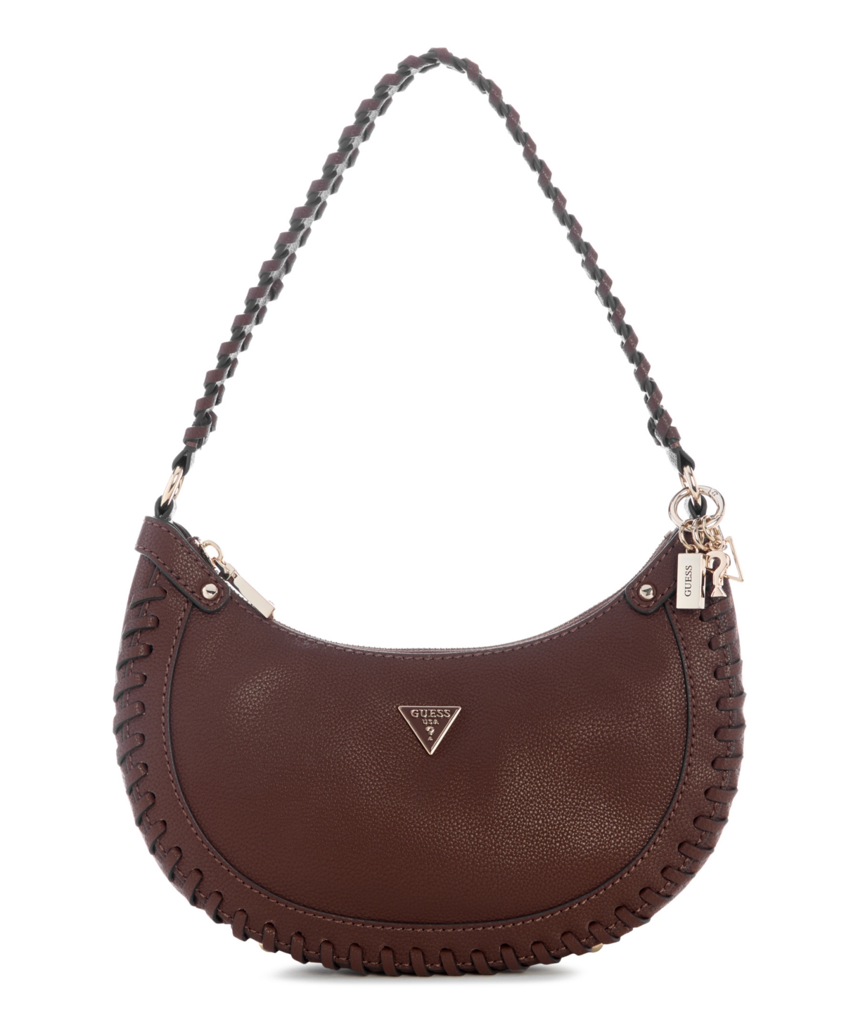 Guess Petra Small Hobo Shoulder Handbag – Chocolate Guess Petra Small Hobo Shoulder Handbag – Chocolate