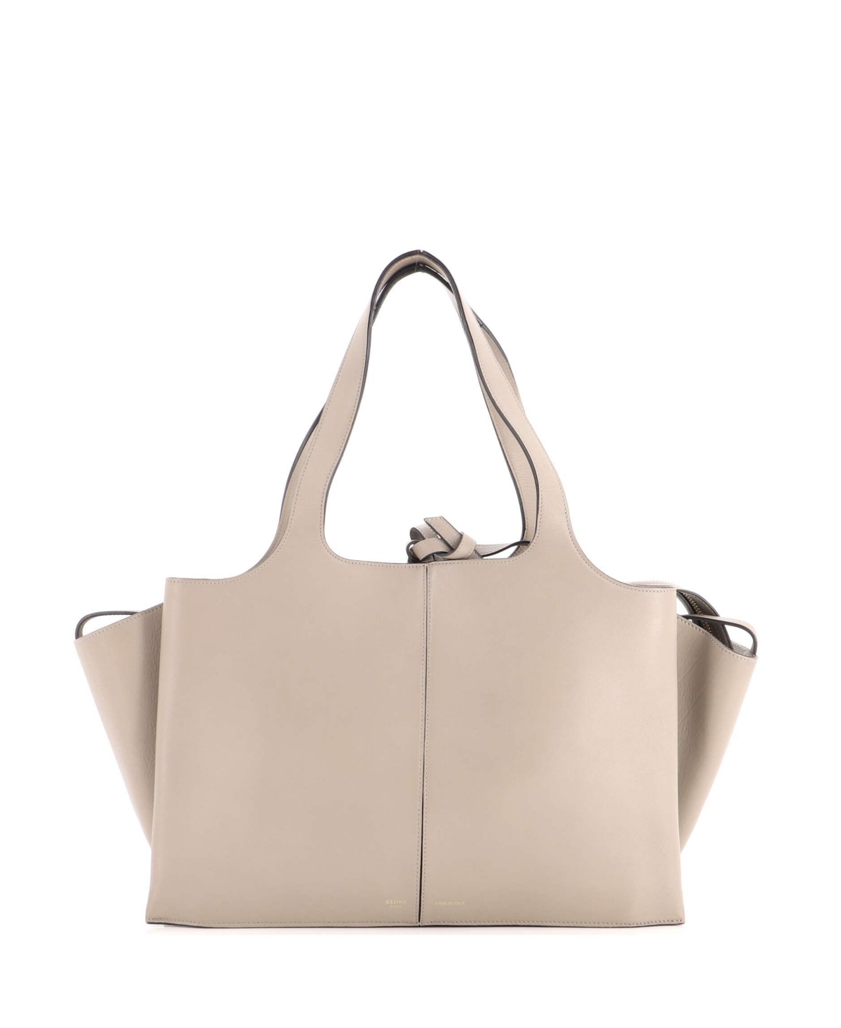 Pre-Owned Celine Medium Tri-Fold Shoulder Bag Smooth Calfskin – Grey Pre-Owned Celine Medium Tri-Fold Shoulder Bag Smooth Calfskin – Grey