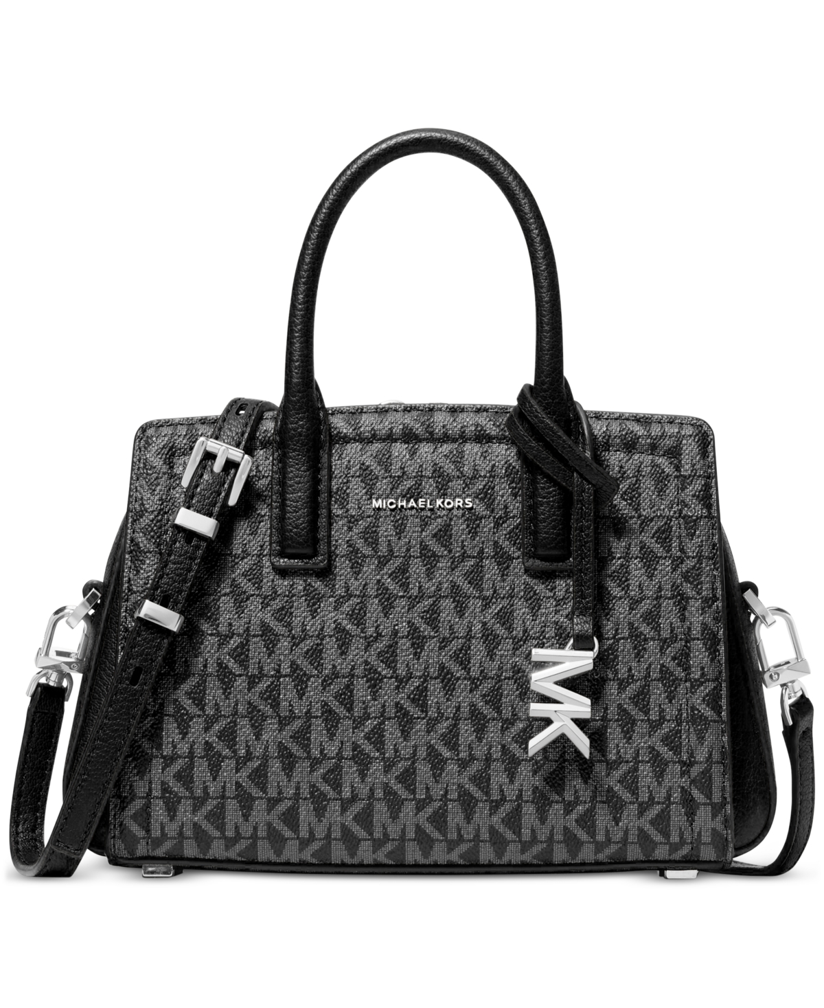 Michael Kors Laila Extra-Small Signature Logo Crossbody Bag – Black