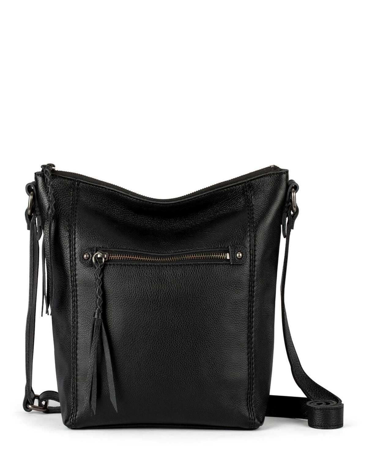 The Sak Women’s Ashland Leather Crossbody Bag – Black The Sak Women’s Ashland Leather Crossbody Bag – Black