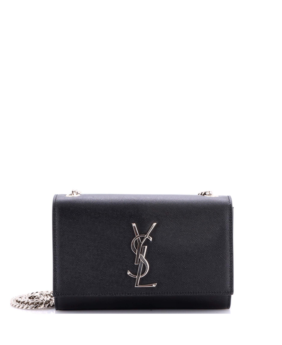 Pre-Owned Saint Laurent Small Classic Monogram Crossbody Bag Grainy Leather – Black Pre-Owned Saint Laurent Small Classic Monogram Crossbody Bag Grainy Leather – Black