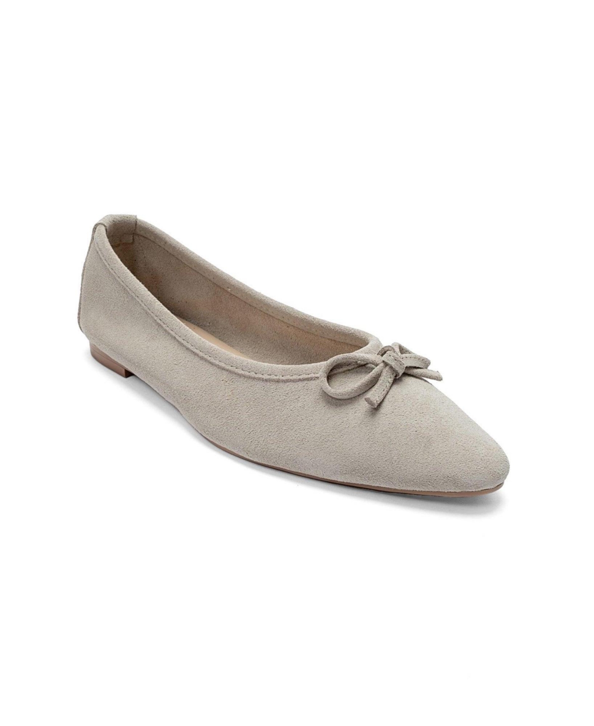 Forever and Always Shoes Women’s Umiel Leather Bow Ballet Flat – Beige suede Forever and Always Shoes Women’s Umiel Leather Bow Ballet Flat – Beige suede
