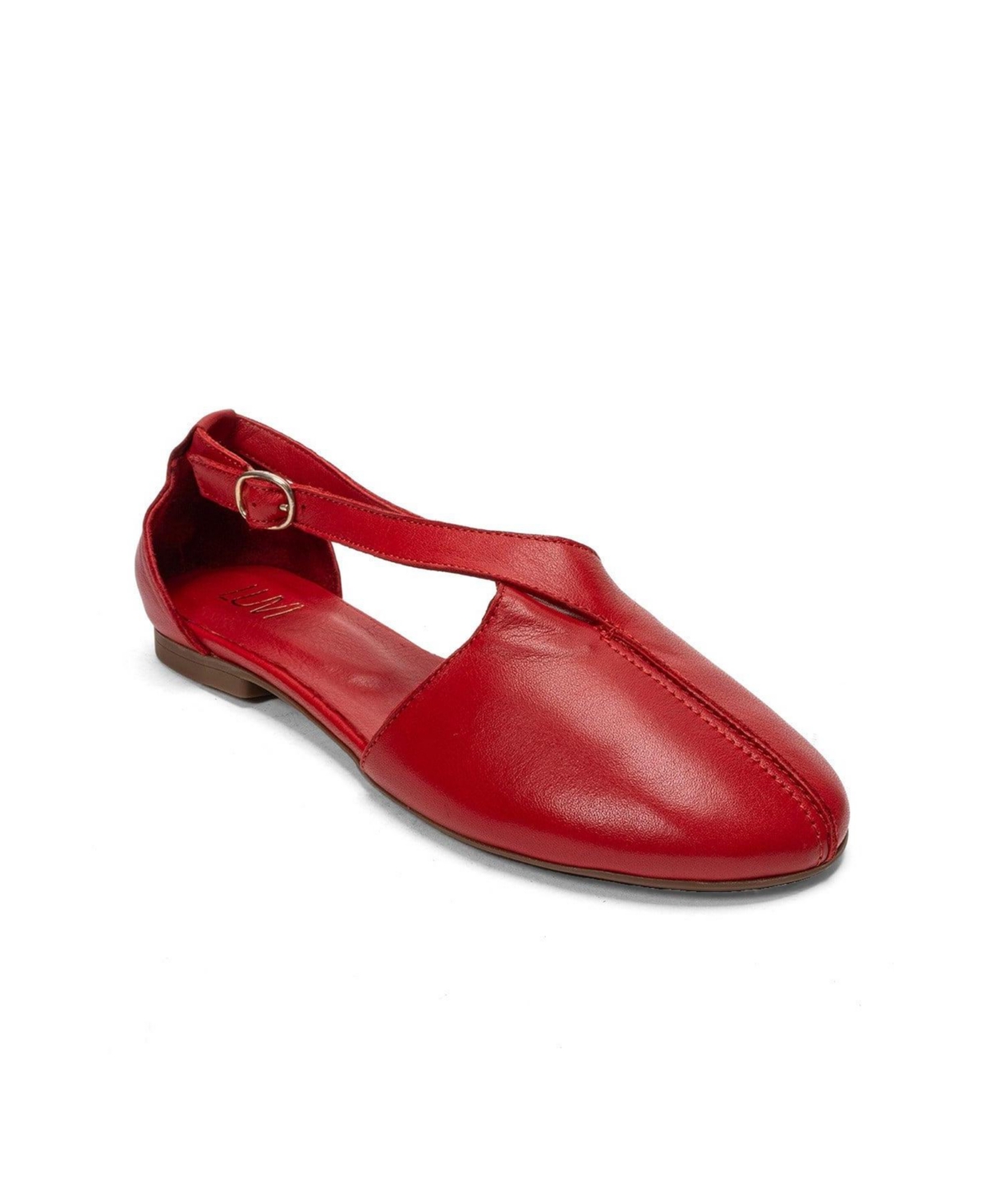 Forever & Always Shoes Women’s Fable Leather Side Cut Ballet Flat – Red Forever & Always Shoes Women’s Fable Leather Side Cut Ballet Flat – Red
