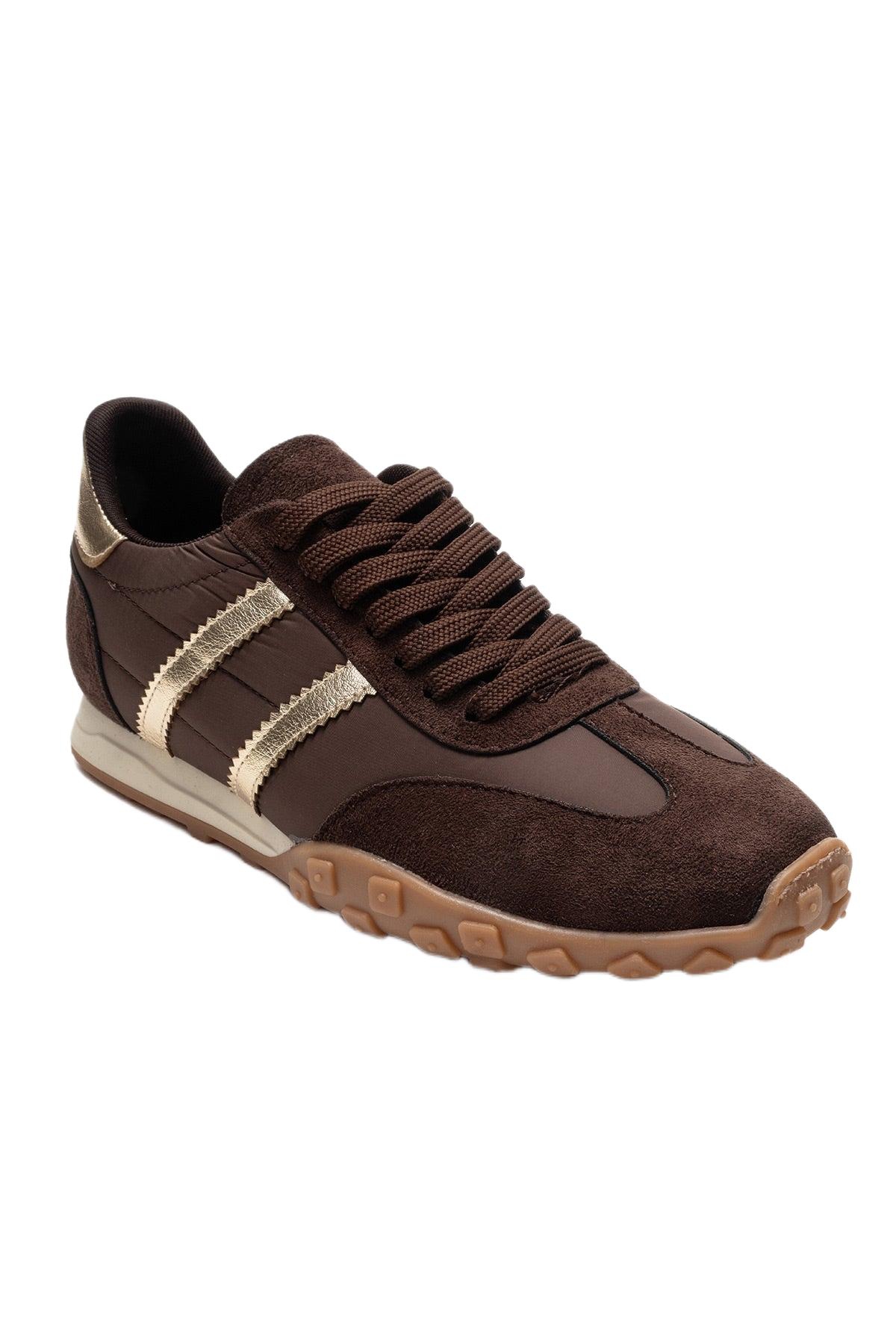 Prologue Shoes Women’s Flux Sneaker – Brown suede Prologue Shoes Women’s Flux Sneaker – Brown suede