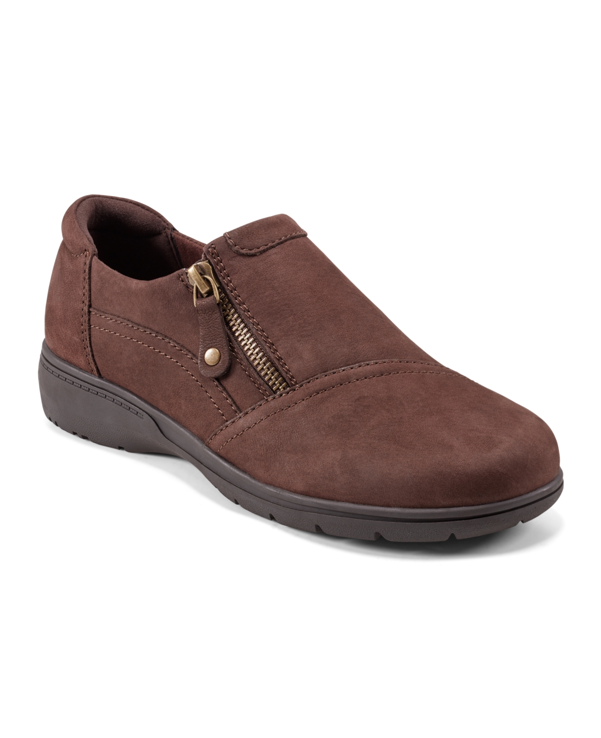 Rockport Women’s Hallie Waterproof Casual Closed Toe Shoes – Dark Brown Leather